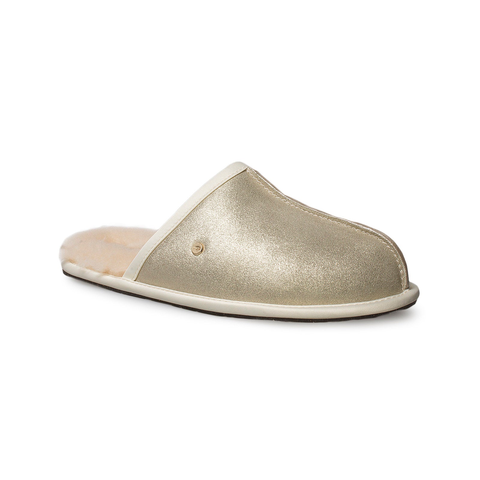 gold sparkle ugg slippers