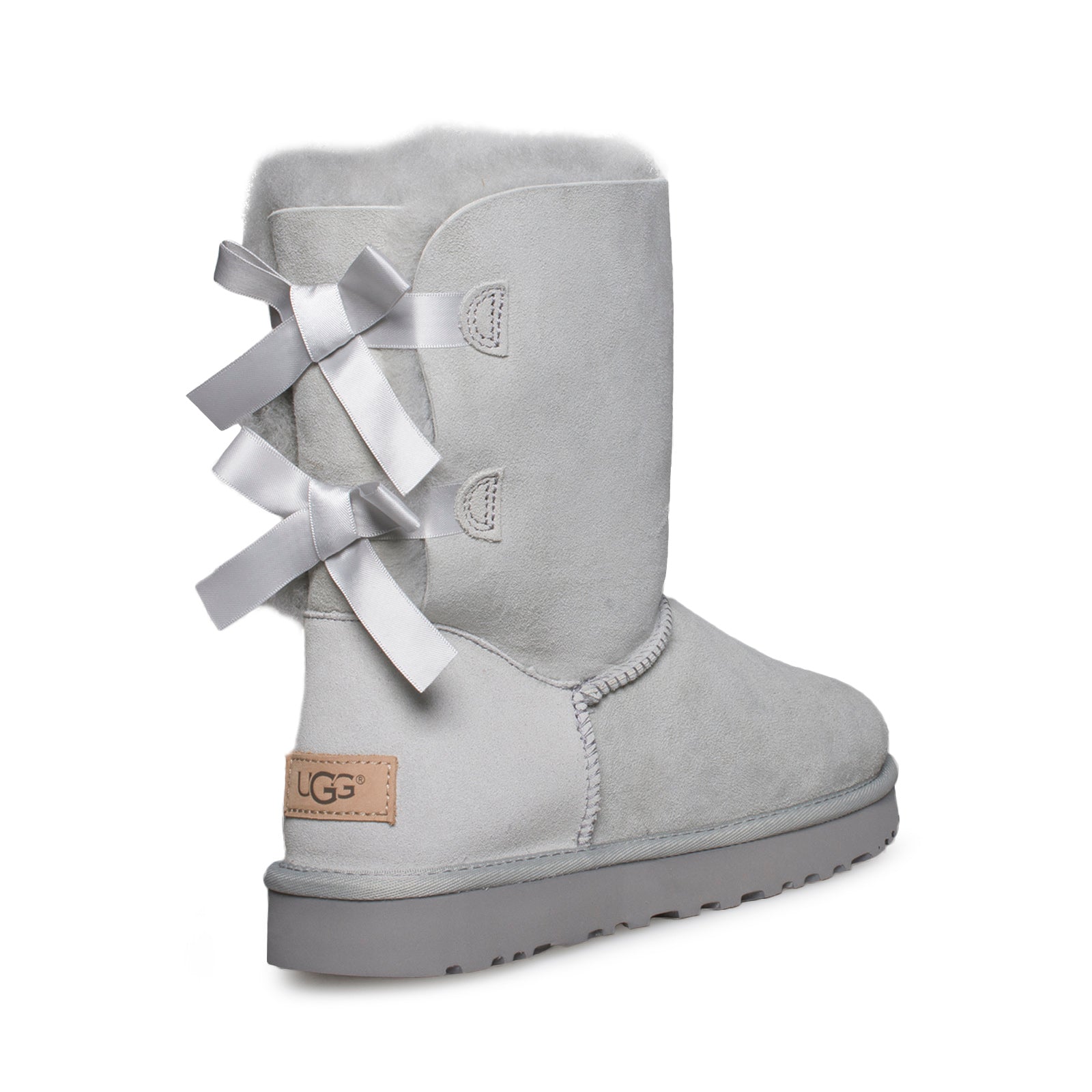 grey ugg bow boots