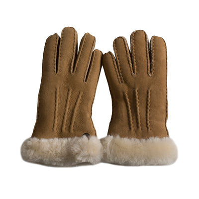 UGG Seamed Tech Gloves Chestnut - Women's – MyCozyBoots