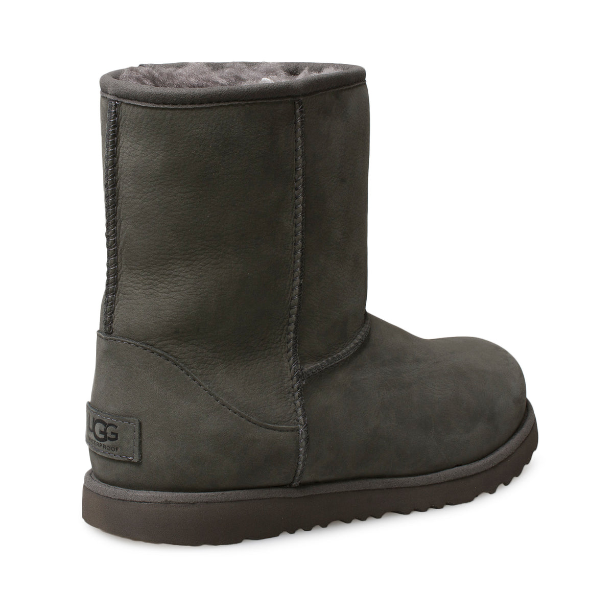 UGG Classic Short II Waterproof Grey Boots - Youth – MyCozyBoots