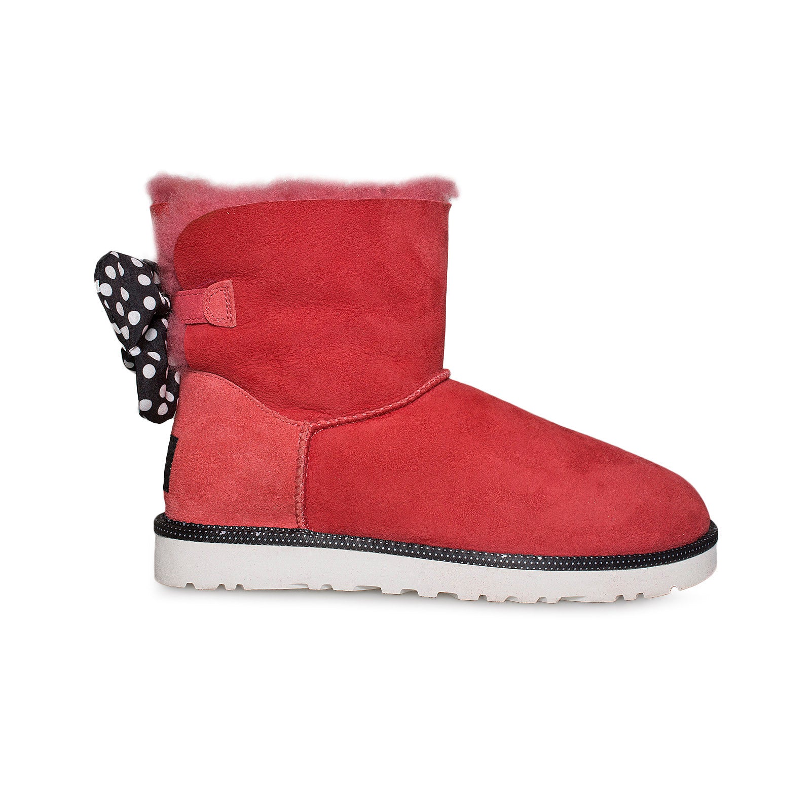 UGG Disney Minney Mouse Sweetie Bow Red Boots - Women's - MyCozyBoots