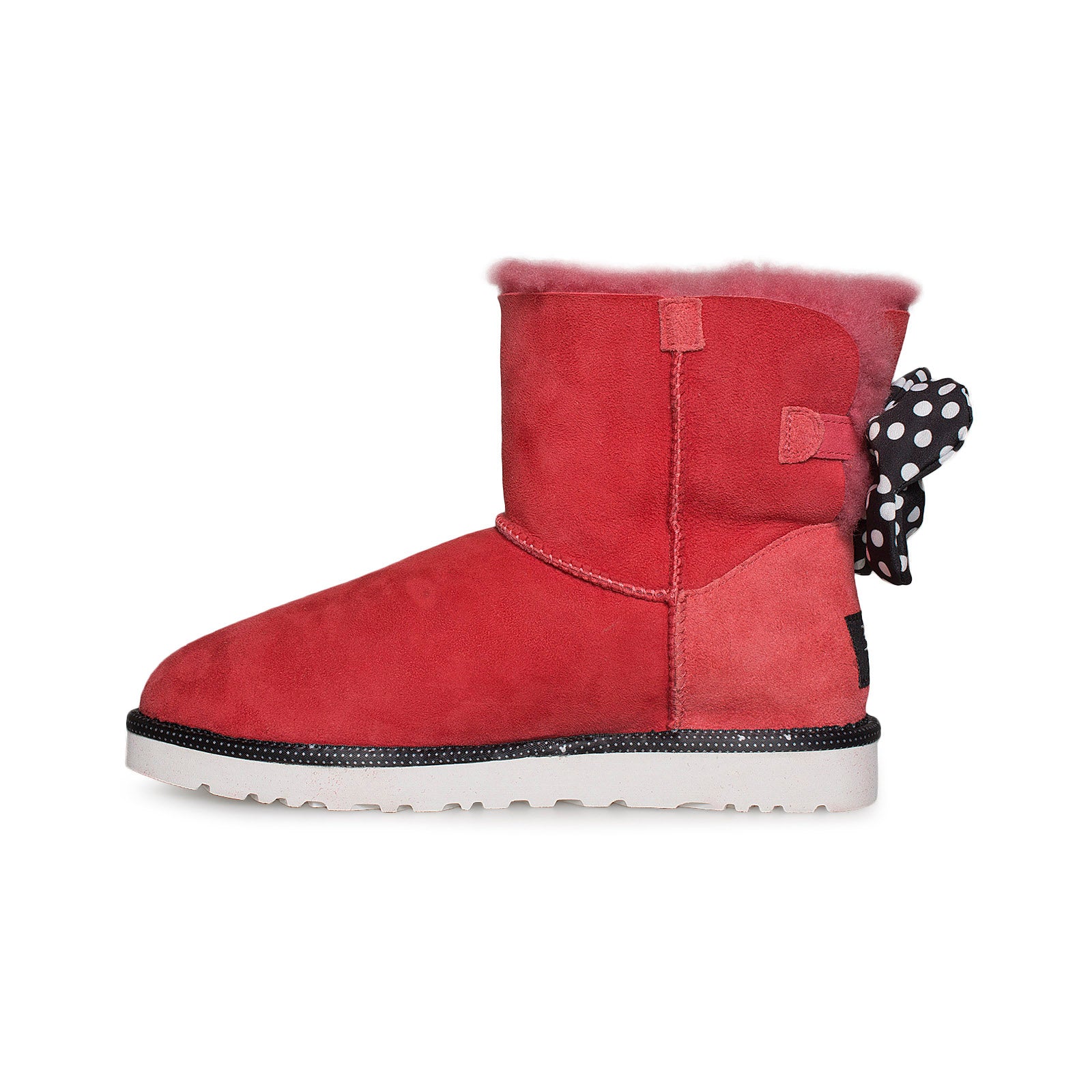 UGG Disney Minney Mouse Sweetie Bow Red Boots - Women's - MyCozyBoots