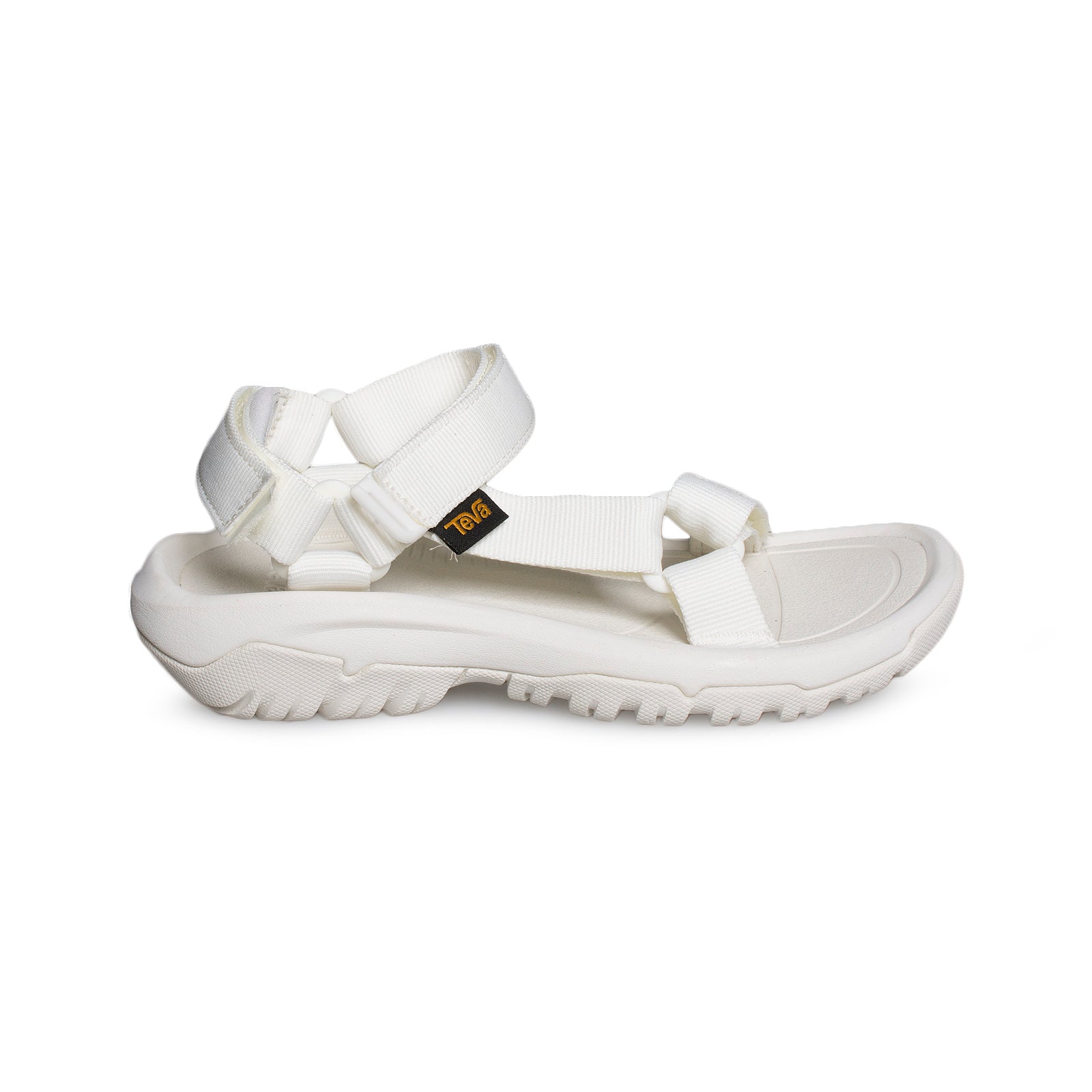 white teva sandals