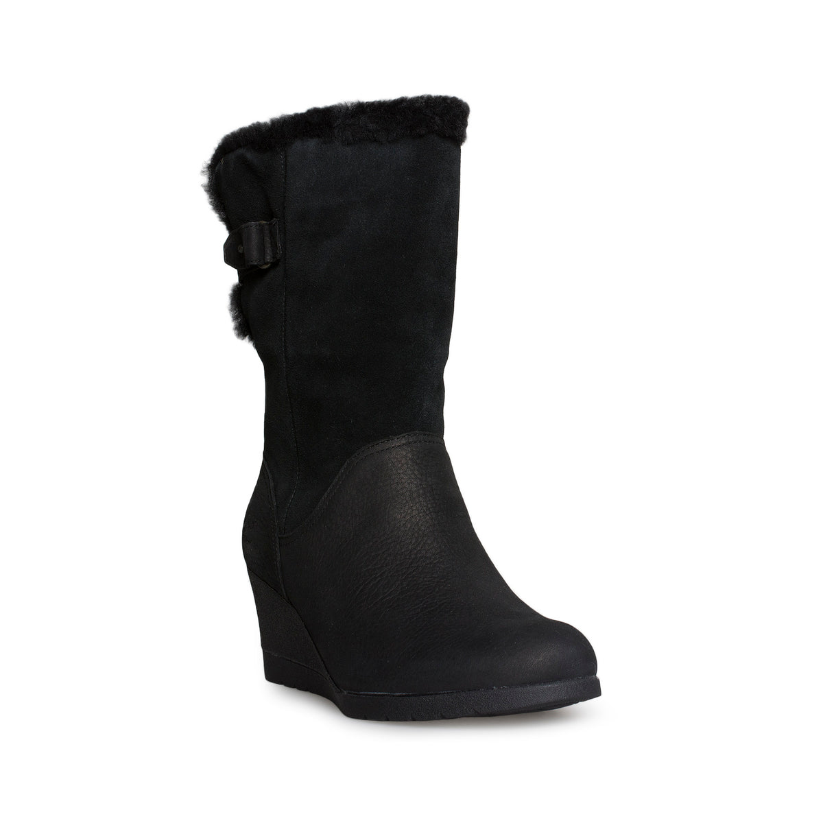 UGG Edelina Black Boots - Women's – MyCozyBoots