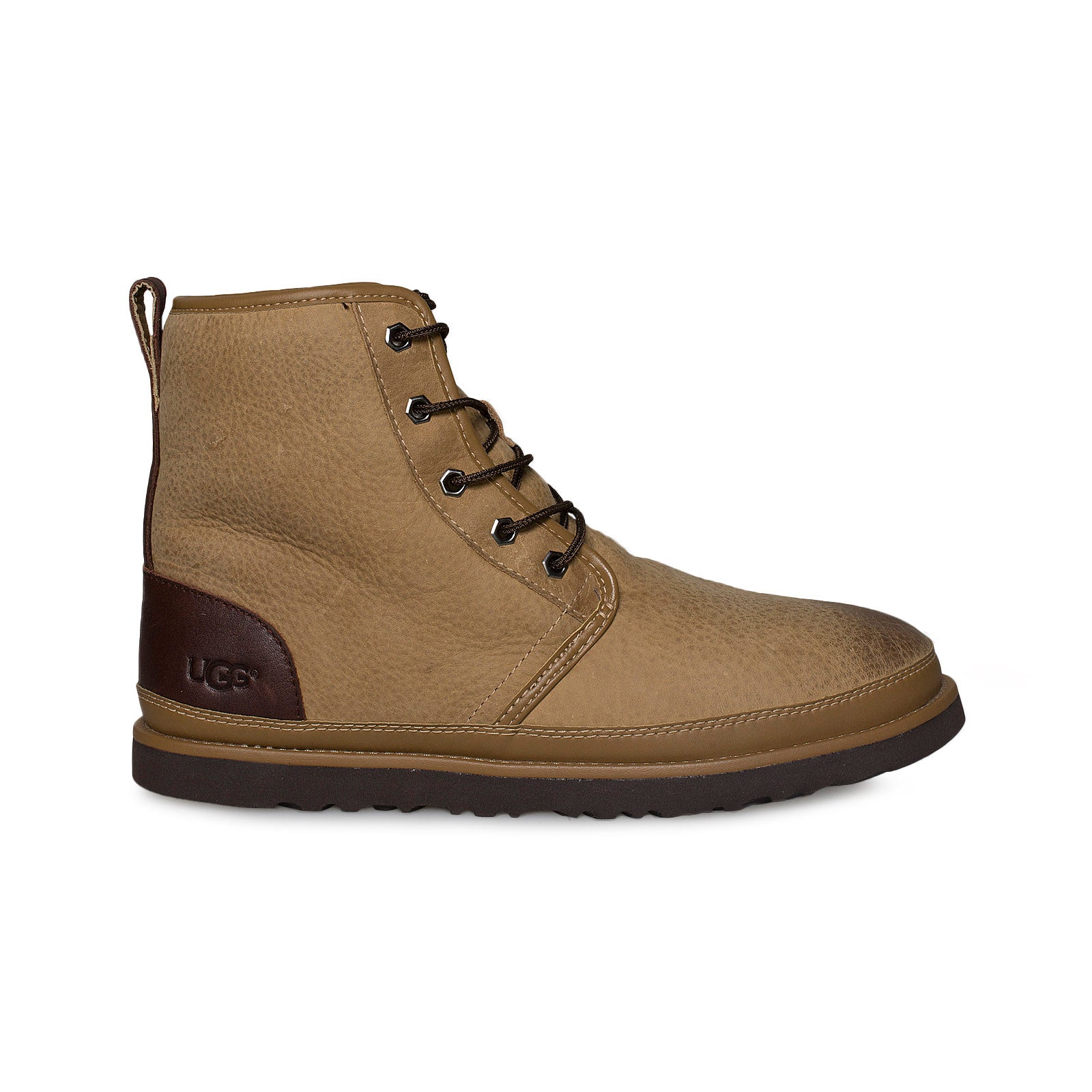 UGG Harkley Waterproof Desert Tan Boots - Men's – MyCozyBoots