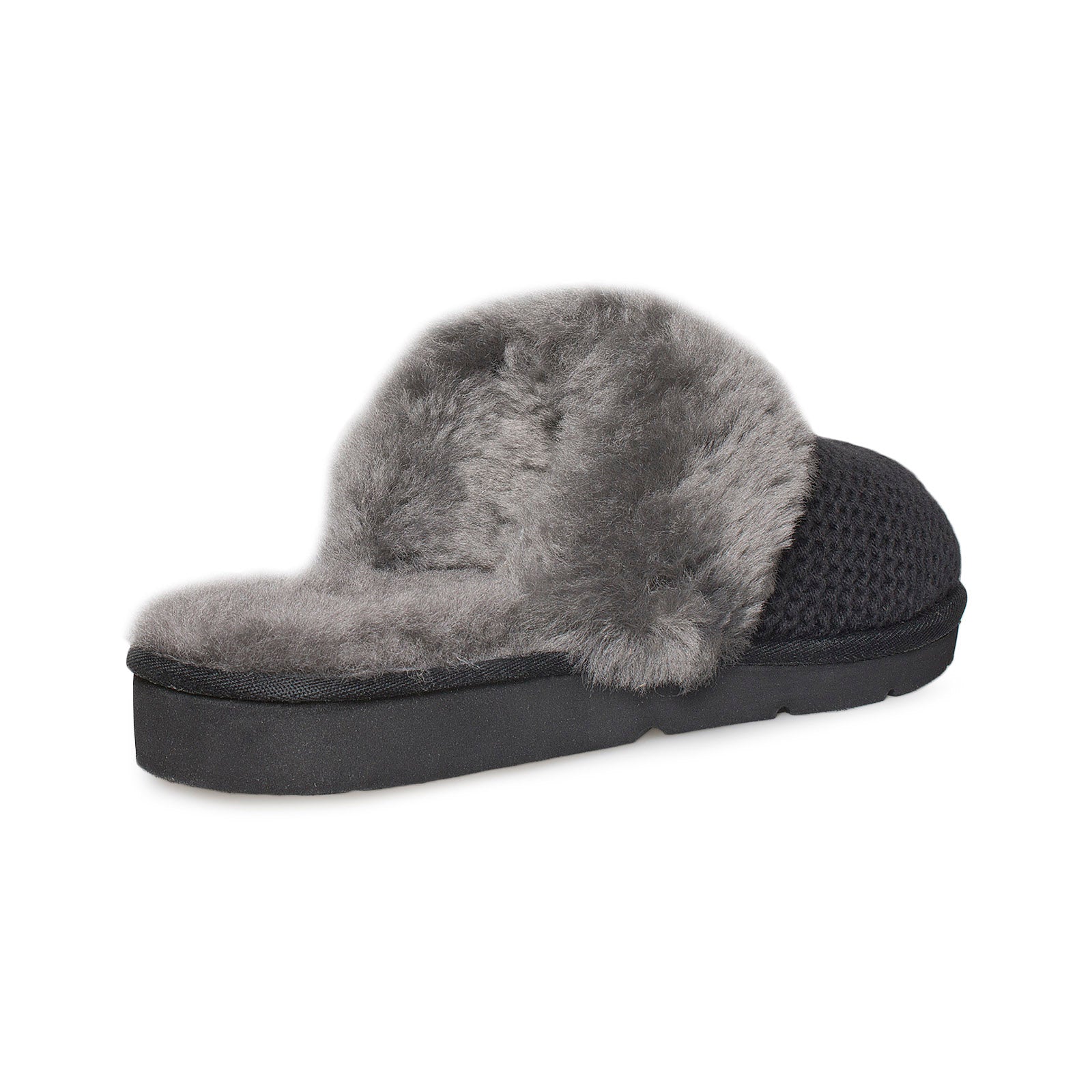 UGG Cozy Knit Black Slippers - Women's – MyCozyBoots