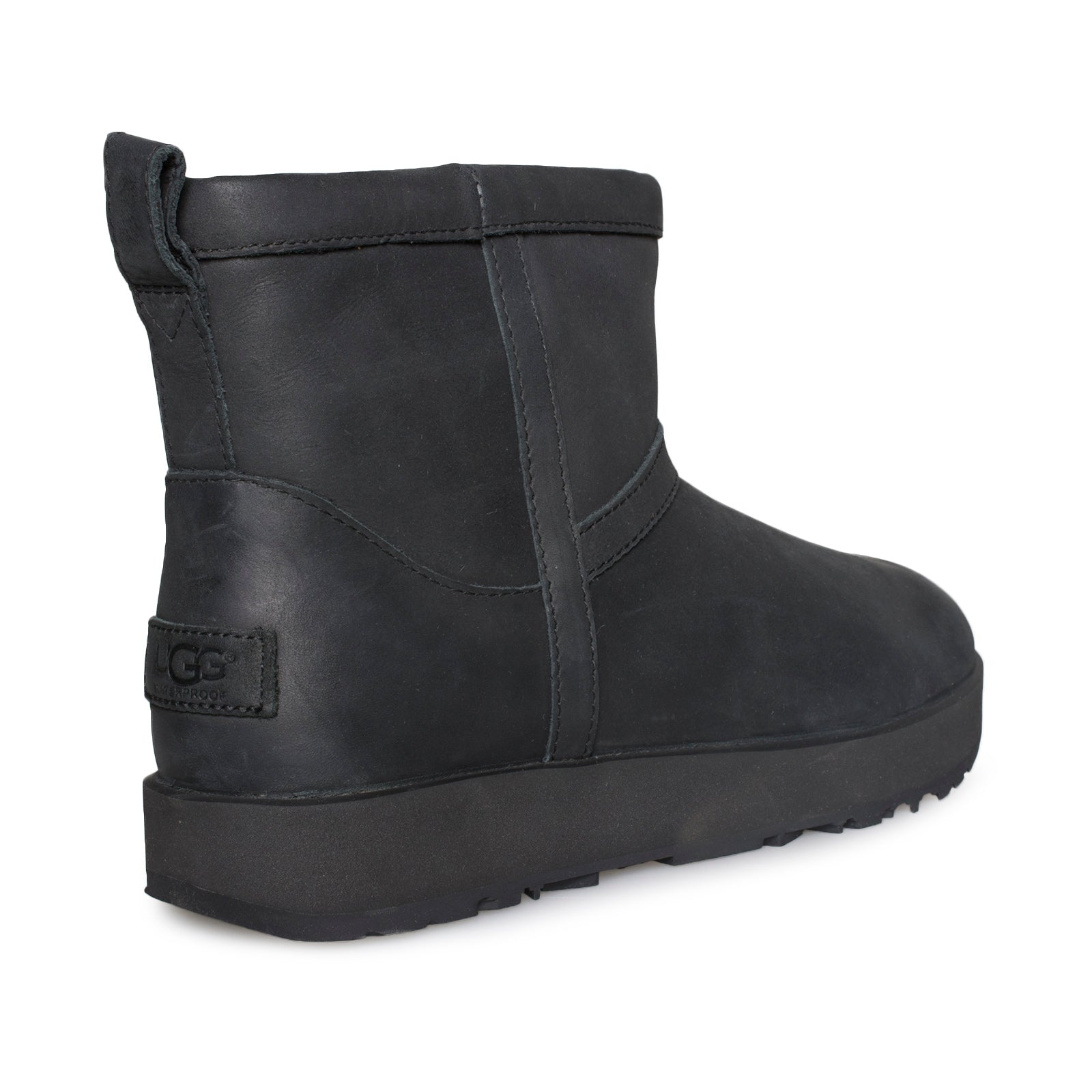 ugg classic mini leather waterproof boot