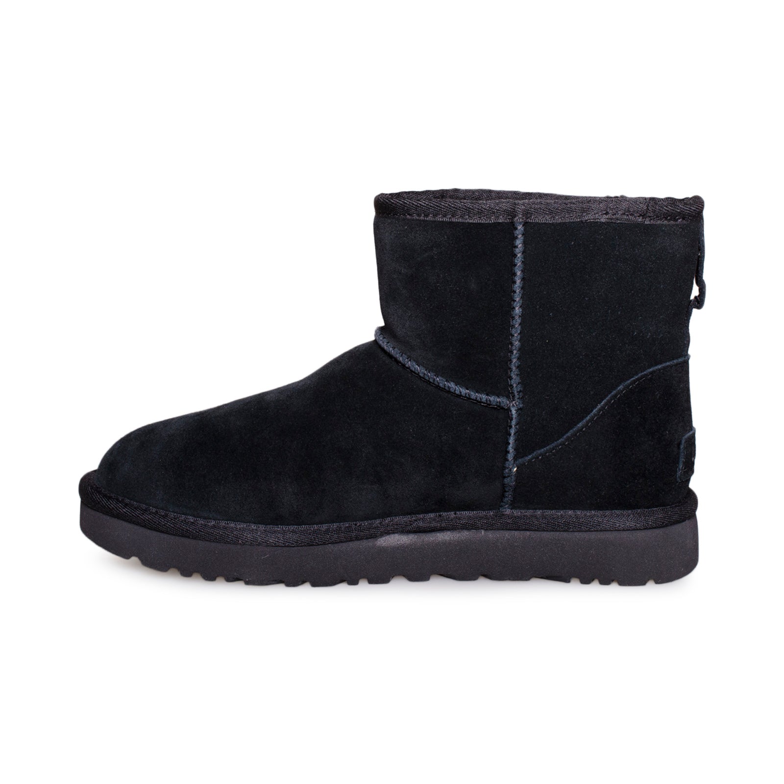 UGG Classic Mini Chopd Black Boots - Women's – MyCozyBoots