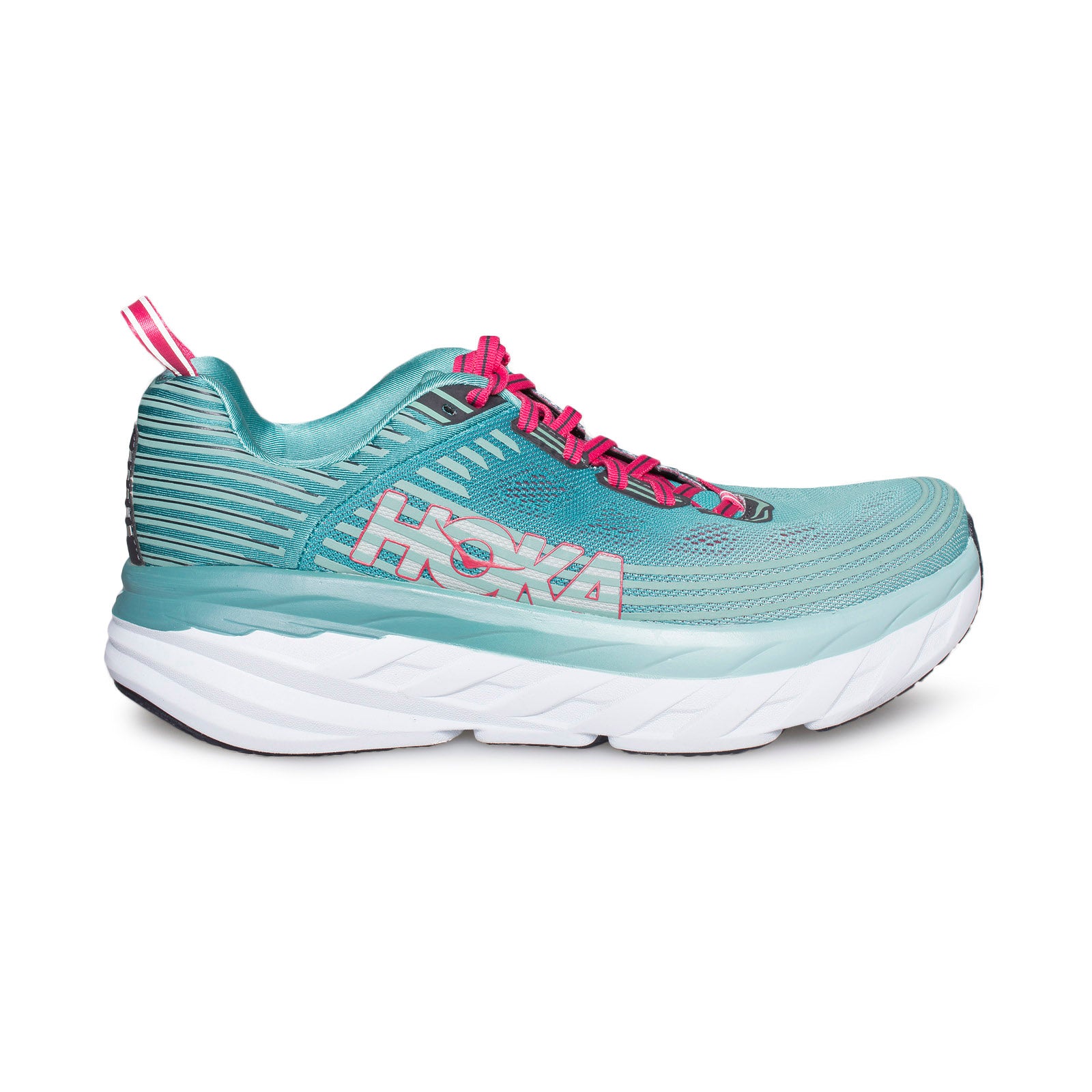 HOKA ONE ONE Bondi 6 Canton / Green-Blue Slate Running Shoes - Women's ...