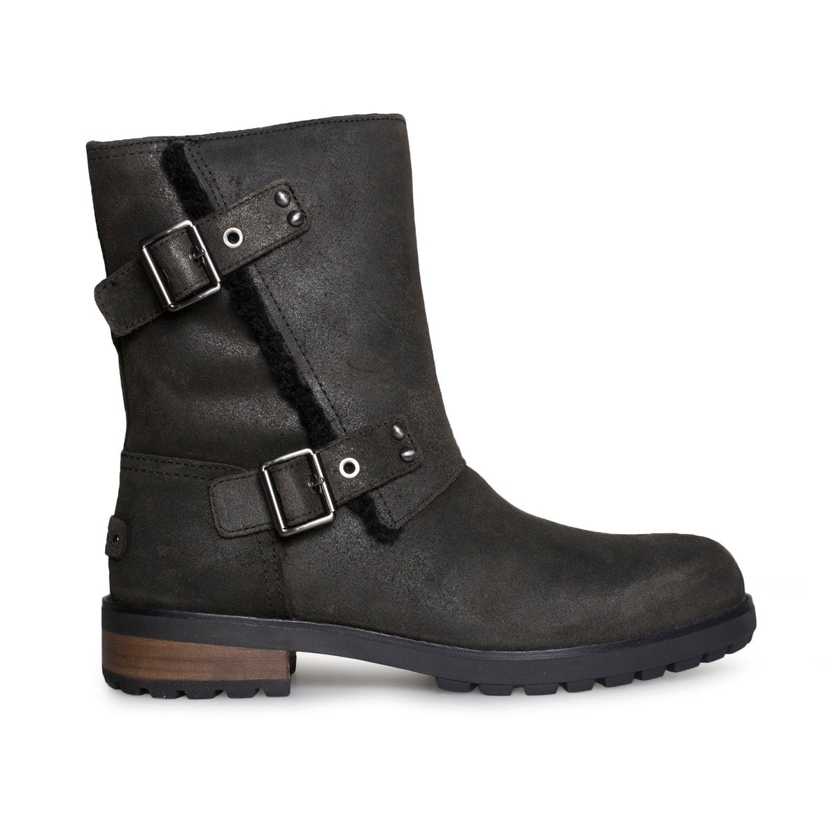 UGG Niels II Black Boots - Women's#N#– MyCozyBoots