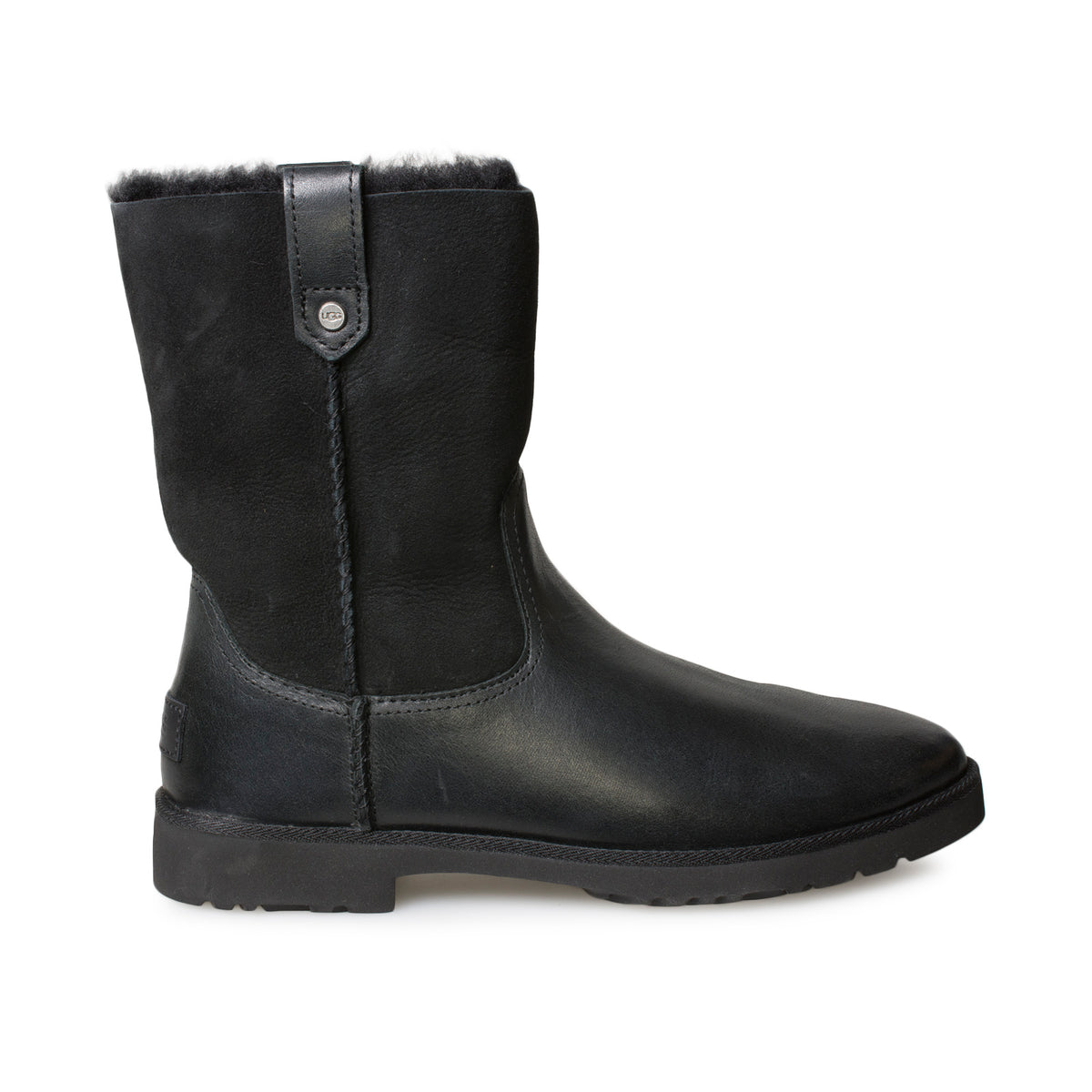 UGG Romely Short Black Boots - Women's – MyCozyBoots