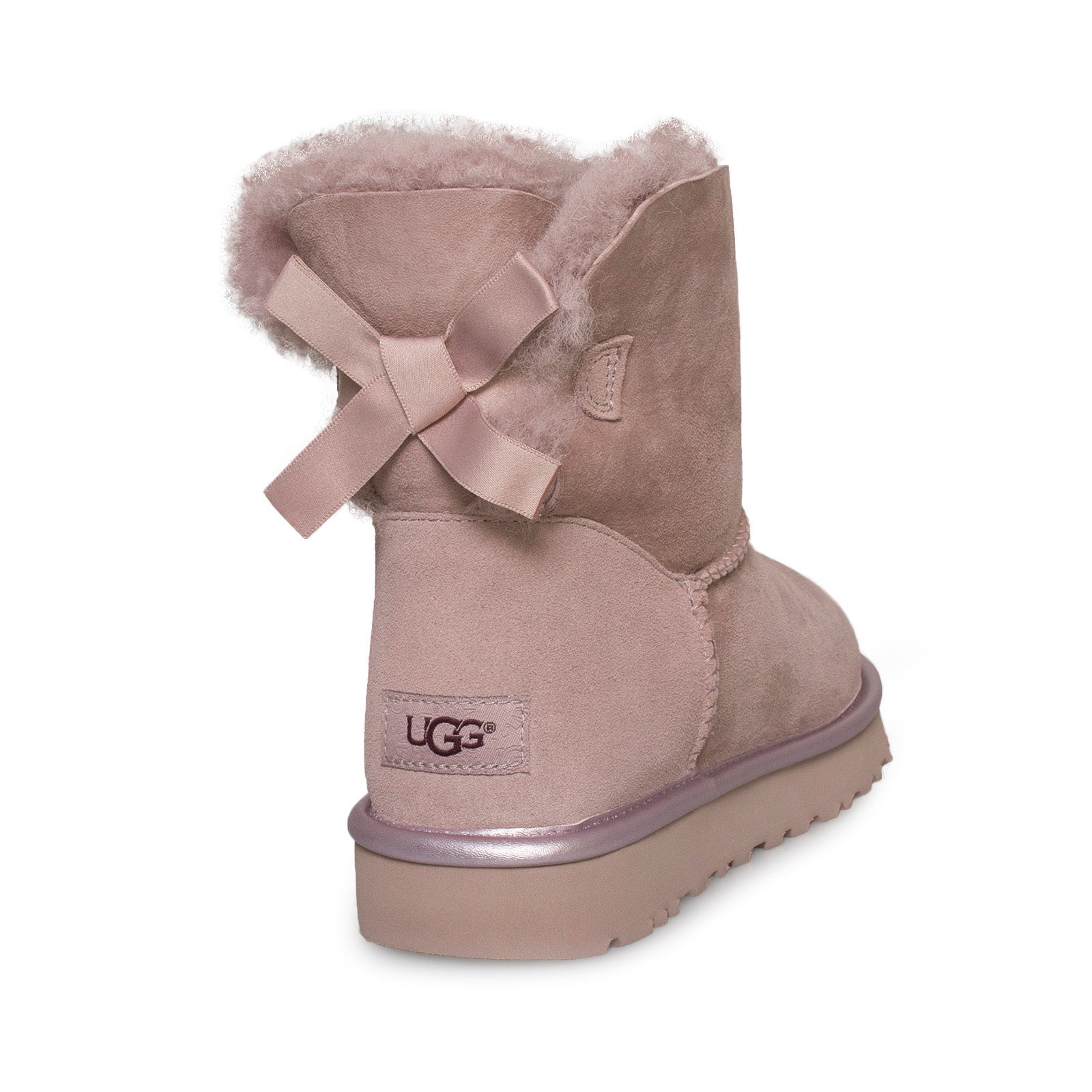 ugg mini bailey bow ii metallic