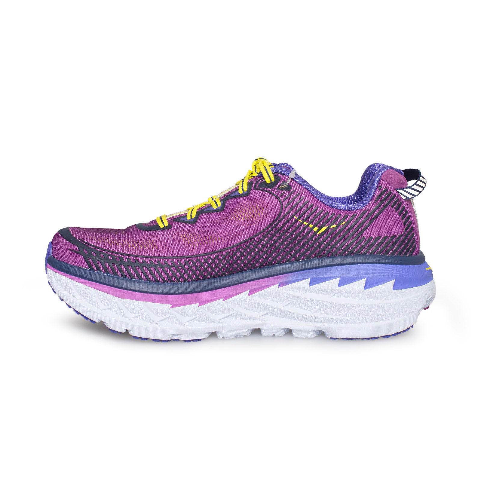 Hoka One One Bondi 5 Purple Cactus / Citrus Running Shoes - Women's ...