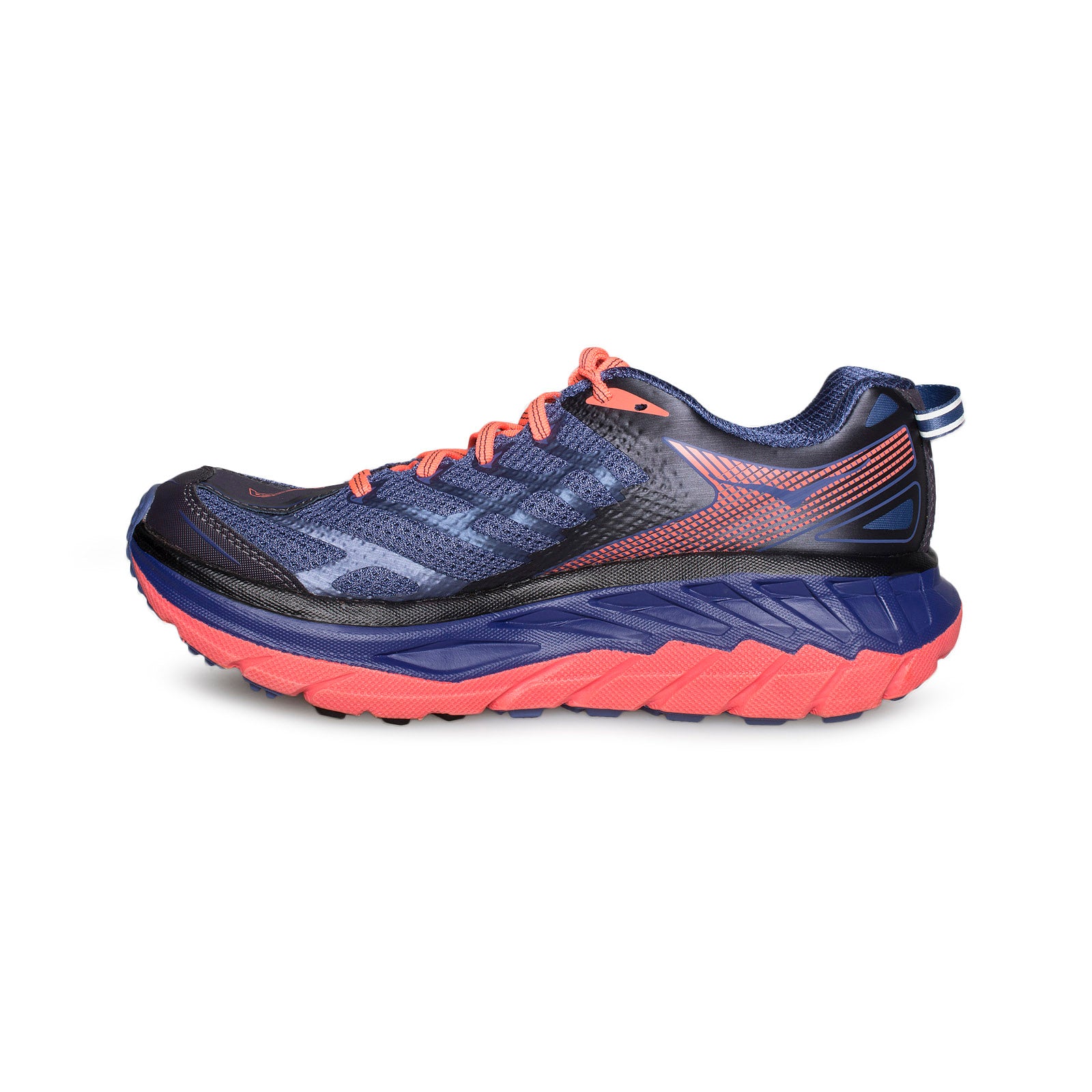 Hoka One One Stinson ATR 4 Marlin / Neon Coral Running Shoes - Women's ...