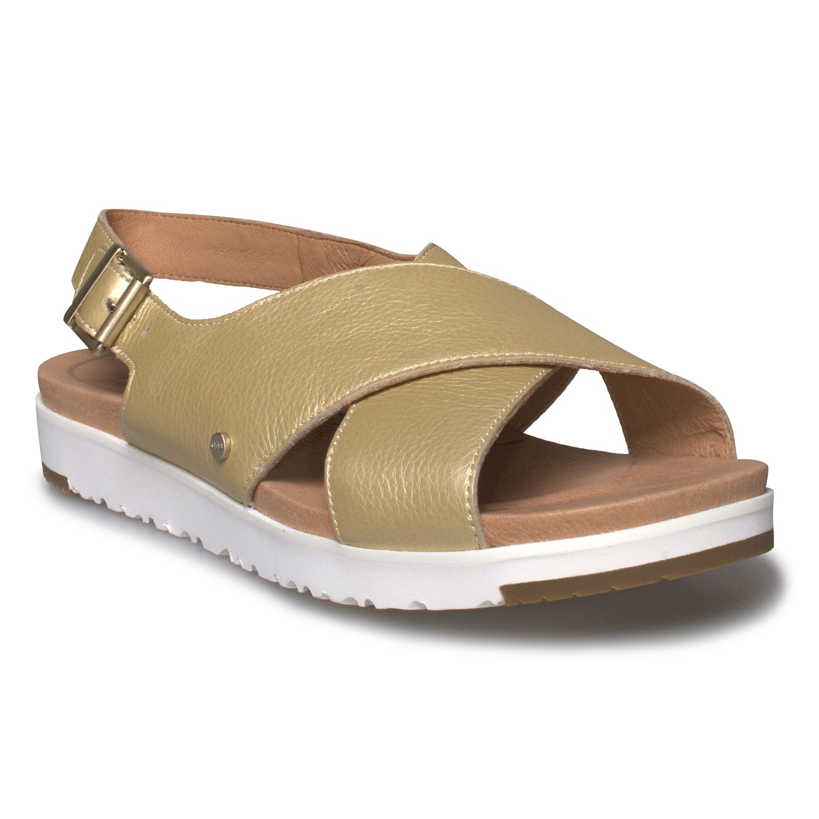 UGG Kamile Gold Sandals - Women's – MyCozyBoots