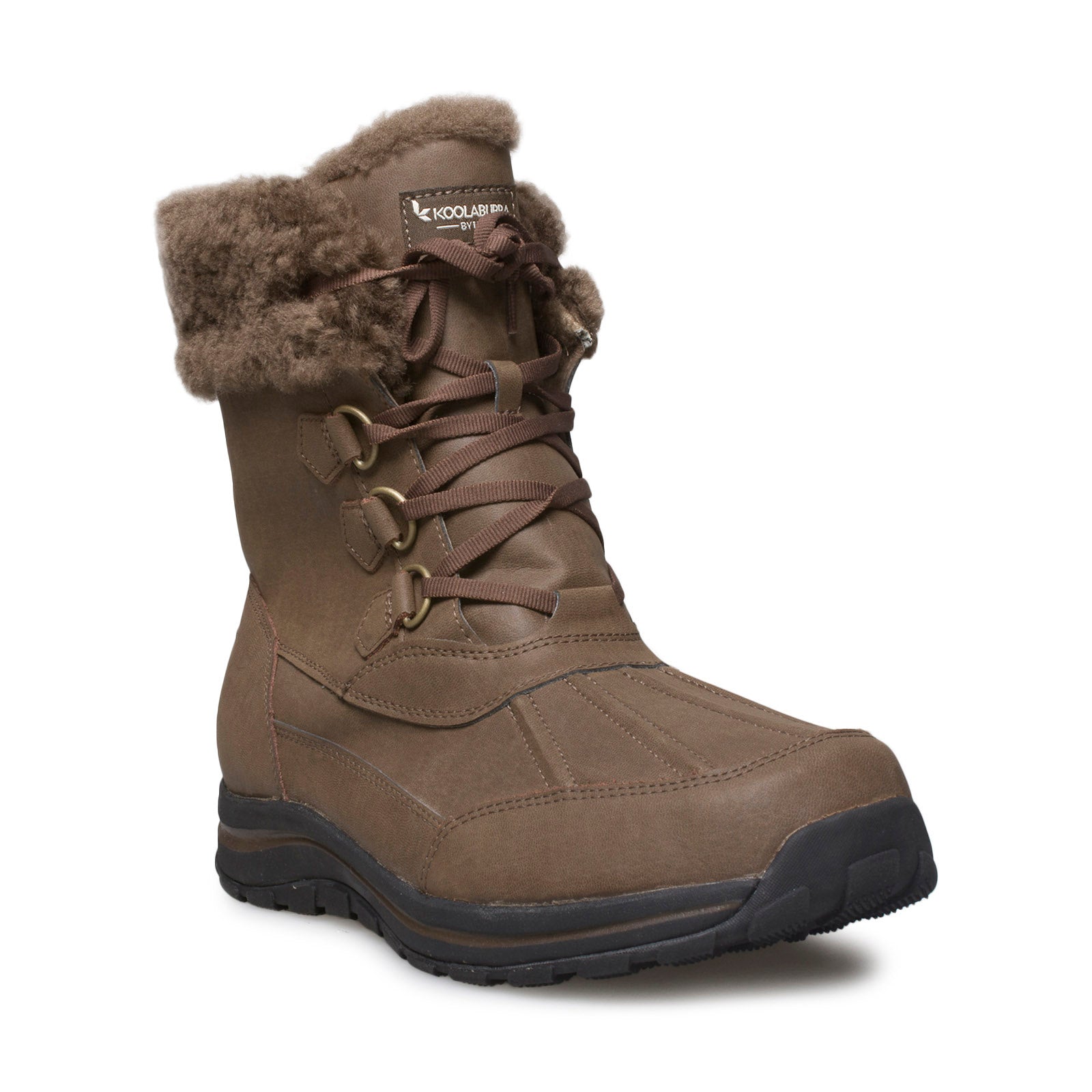 Koolaburra By UGG Neda Dark Earth Adirondack Boots — Women's – MyCozyBoots