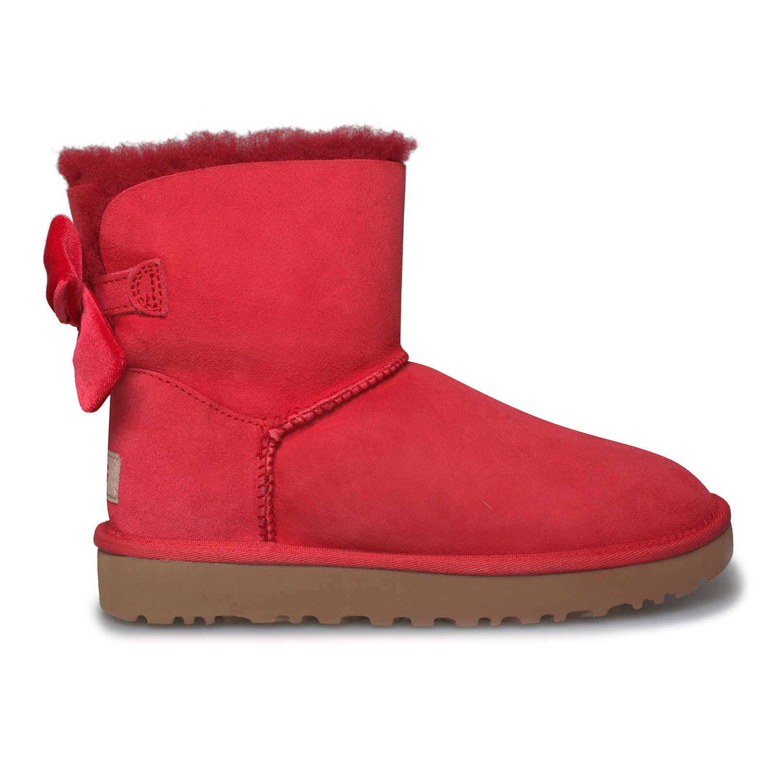 red bailey bow ugg boots