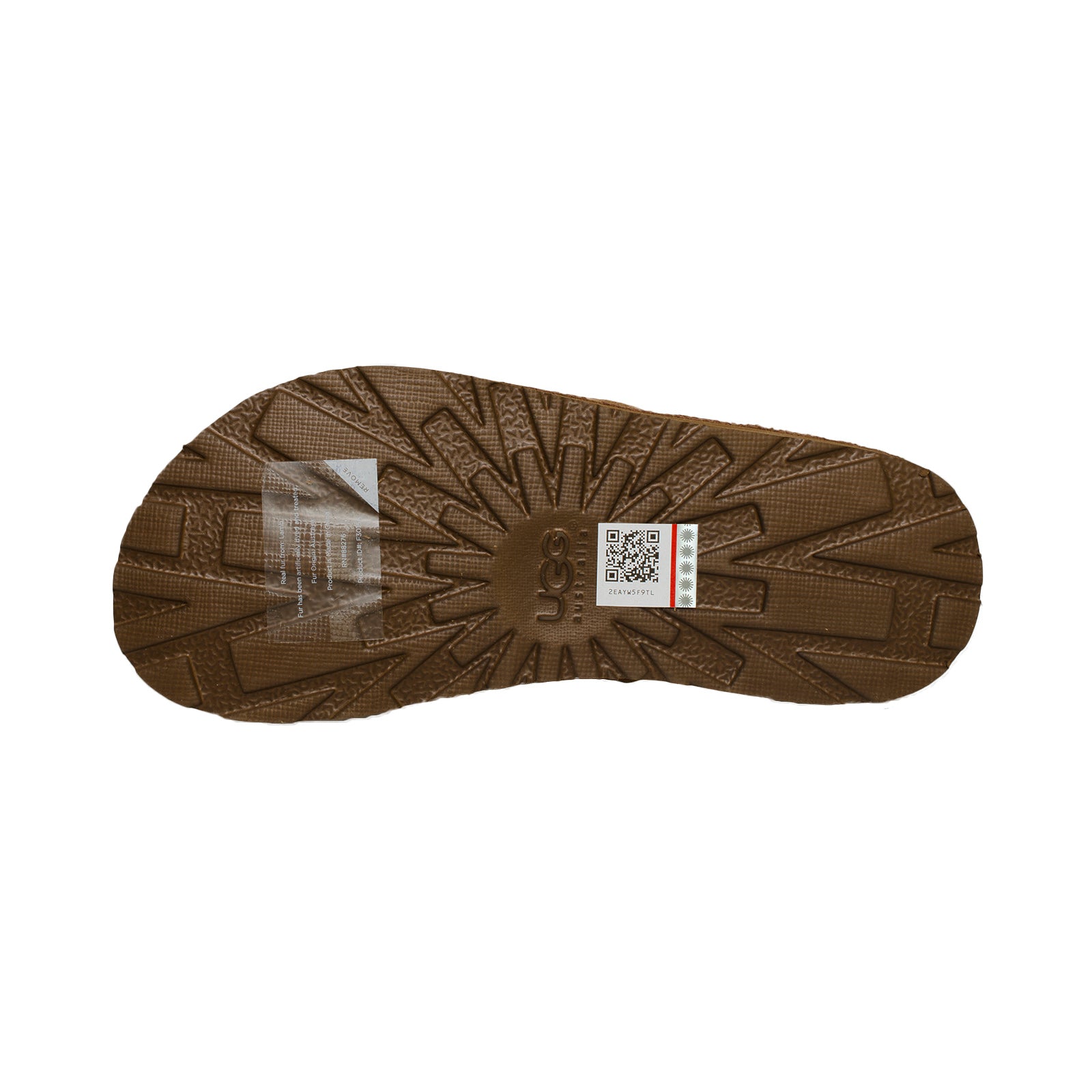 ugg tasmina chestnut flip flops