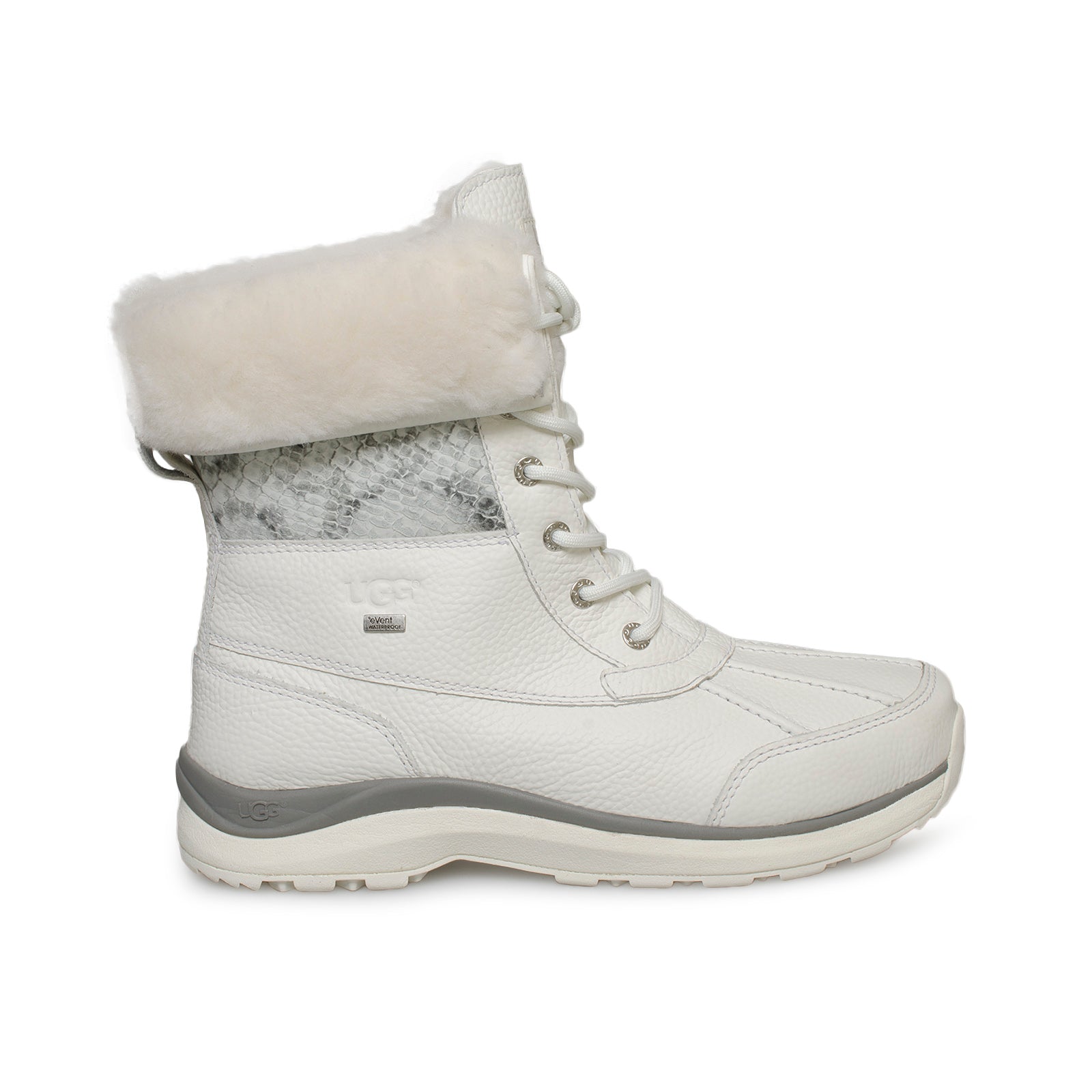 UGG Adirondack III Snake White Boots – MyCozyBoots