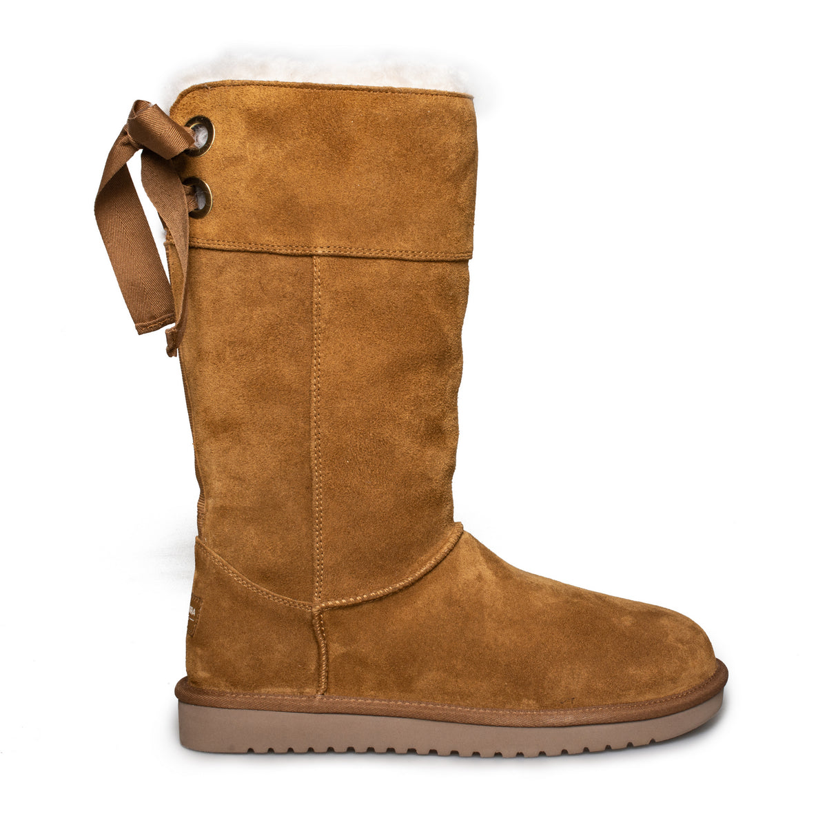 Koolaburra By UGG Andrah Tall Chestnut Boots - Women's – MyCozyBoots