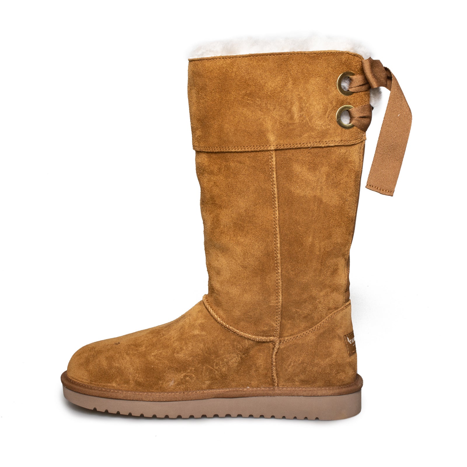 Koolaburra By UGG Andrah Tall Chestnut Boots - Women's – MyCozyBoots