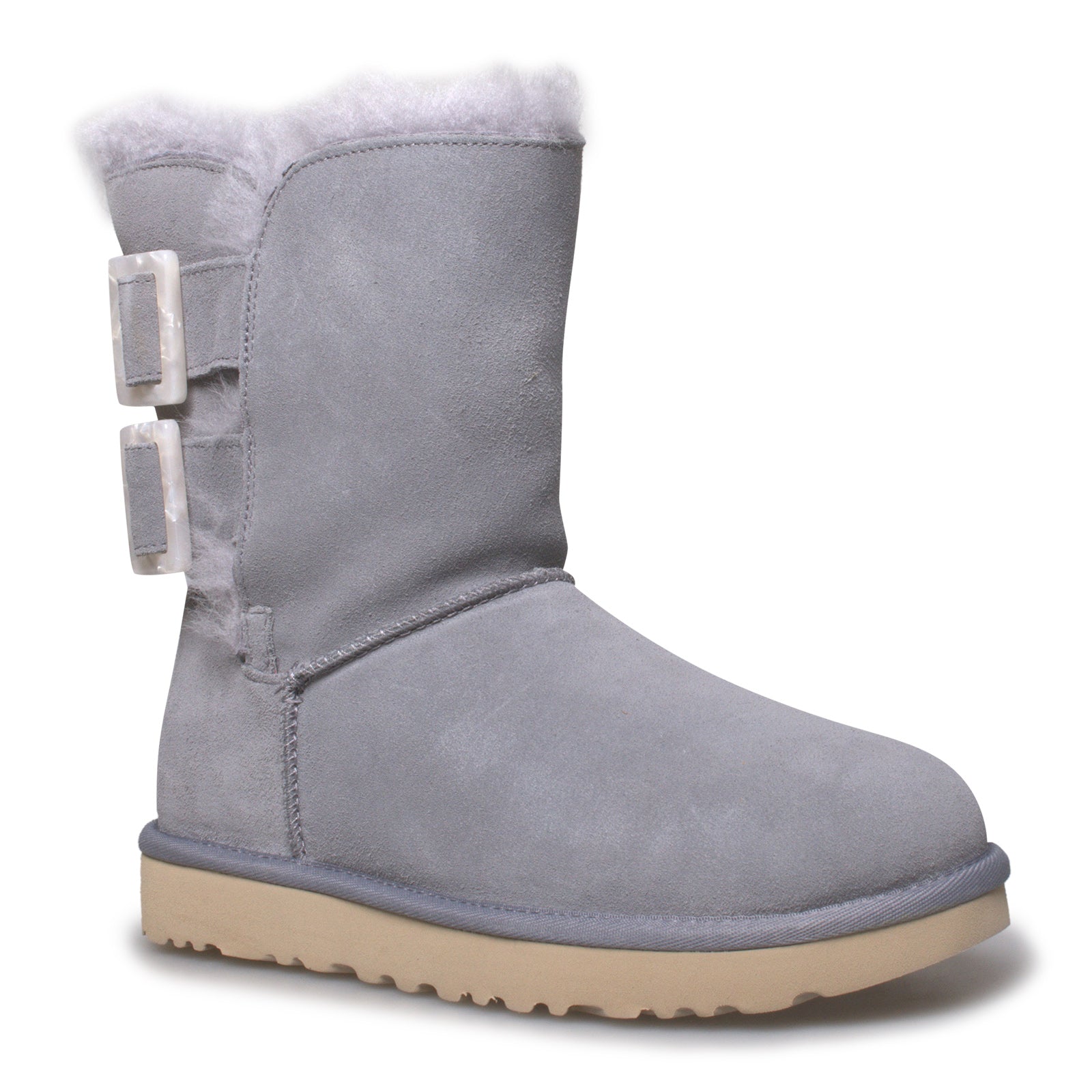 UGG Bailey Fashion Buckle Soft Amethyst Boots - Women's - MyCozyBoots