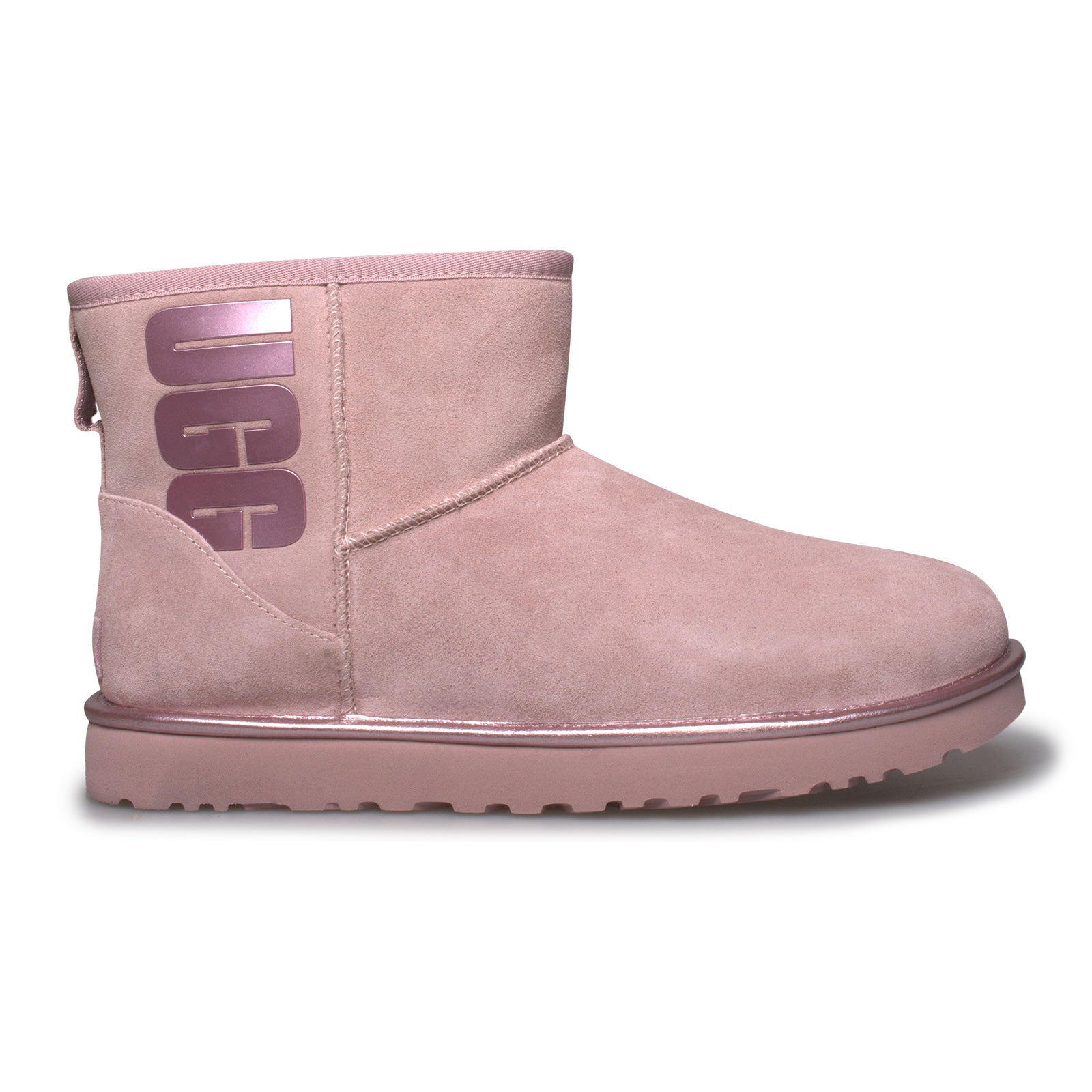 pink metallic ugg boots