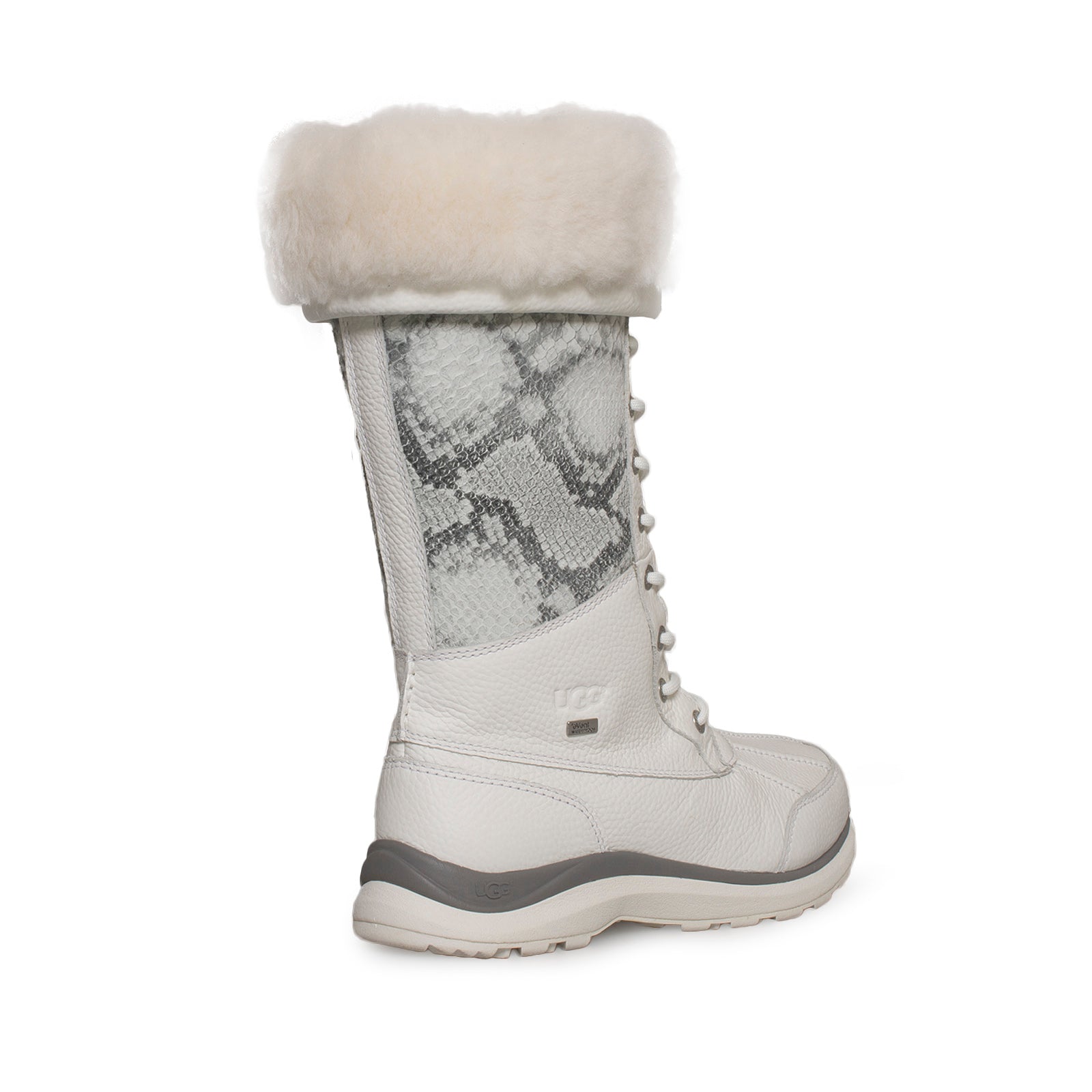 UGG Adirondack Tall III Snake White 