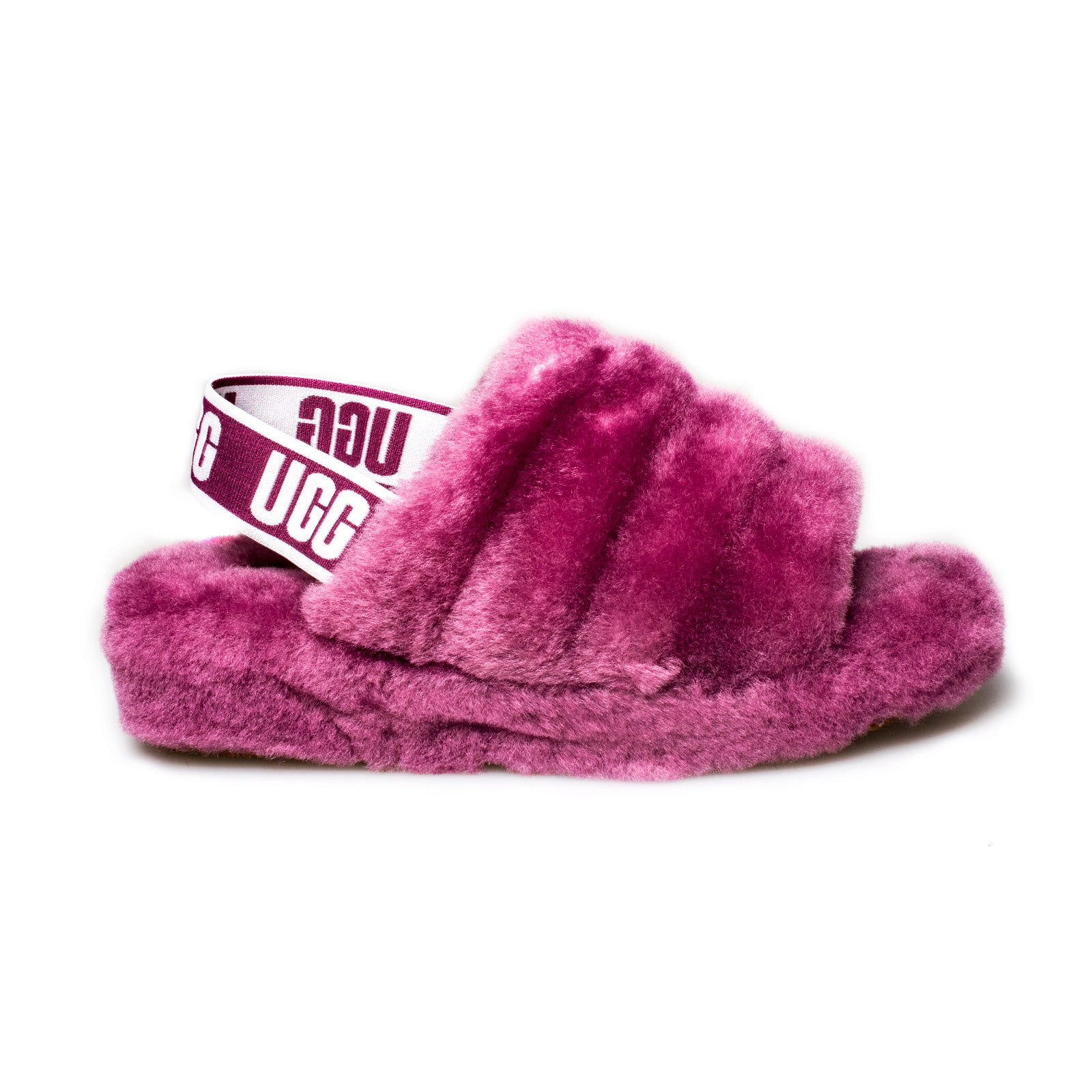 ugg fluff yeah slide bougainvillea