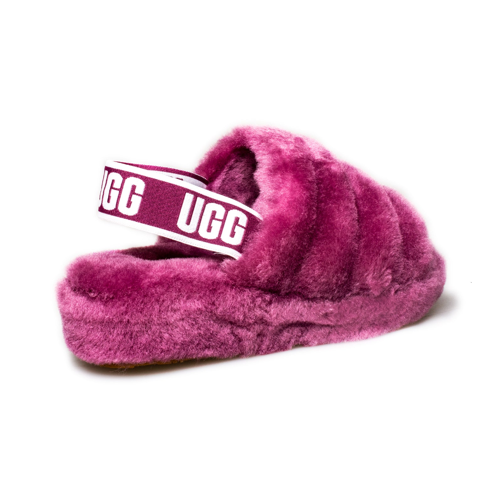 ugg fluff yeah slide bougainvillea