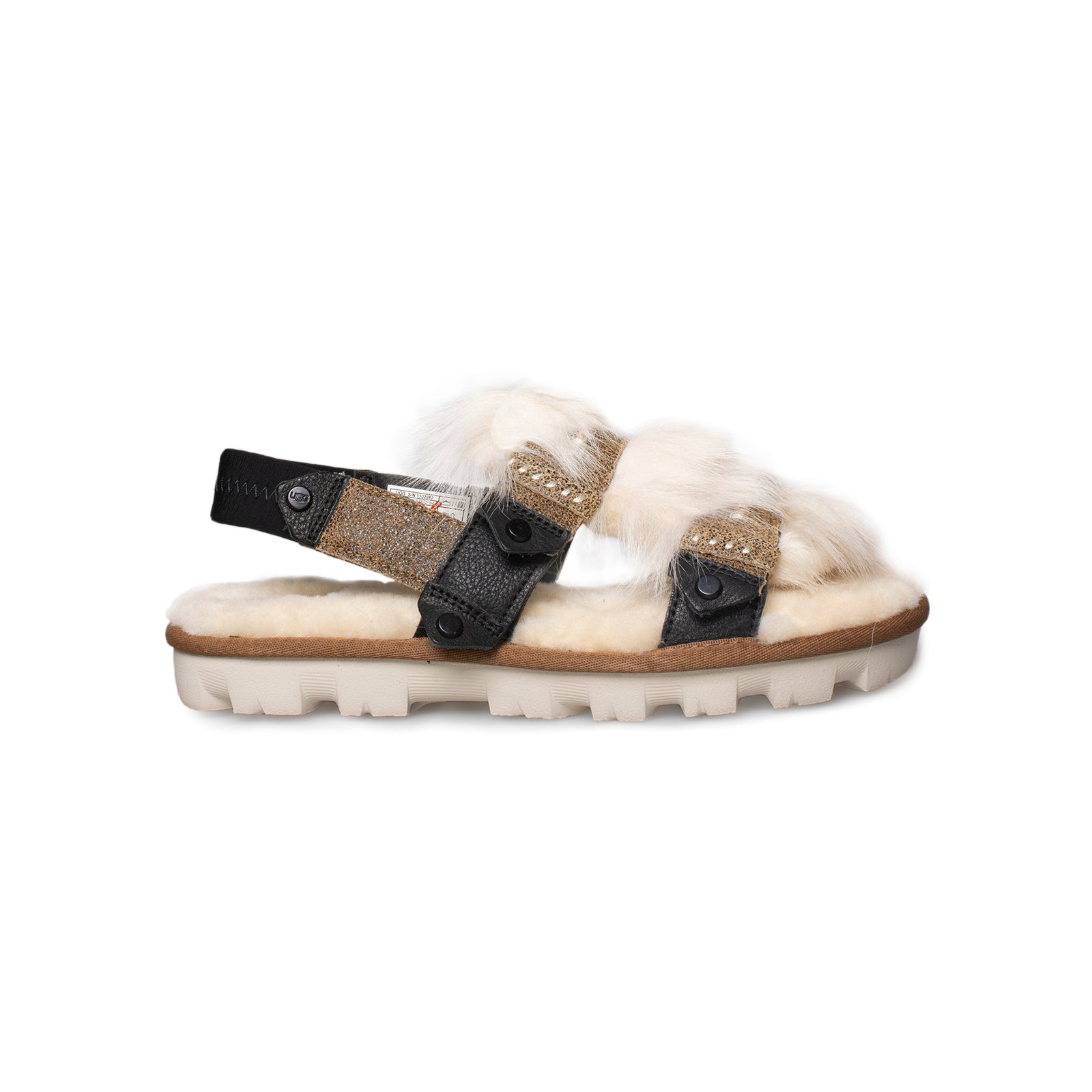 ugg fluff punk slingback