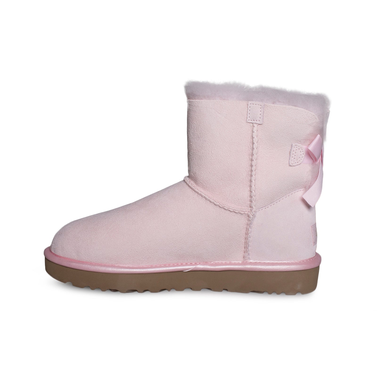 ugg boots mini bailey bow metallic