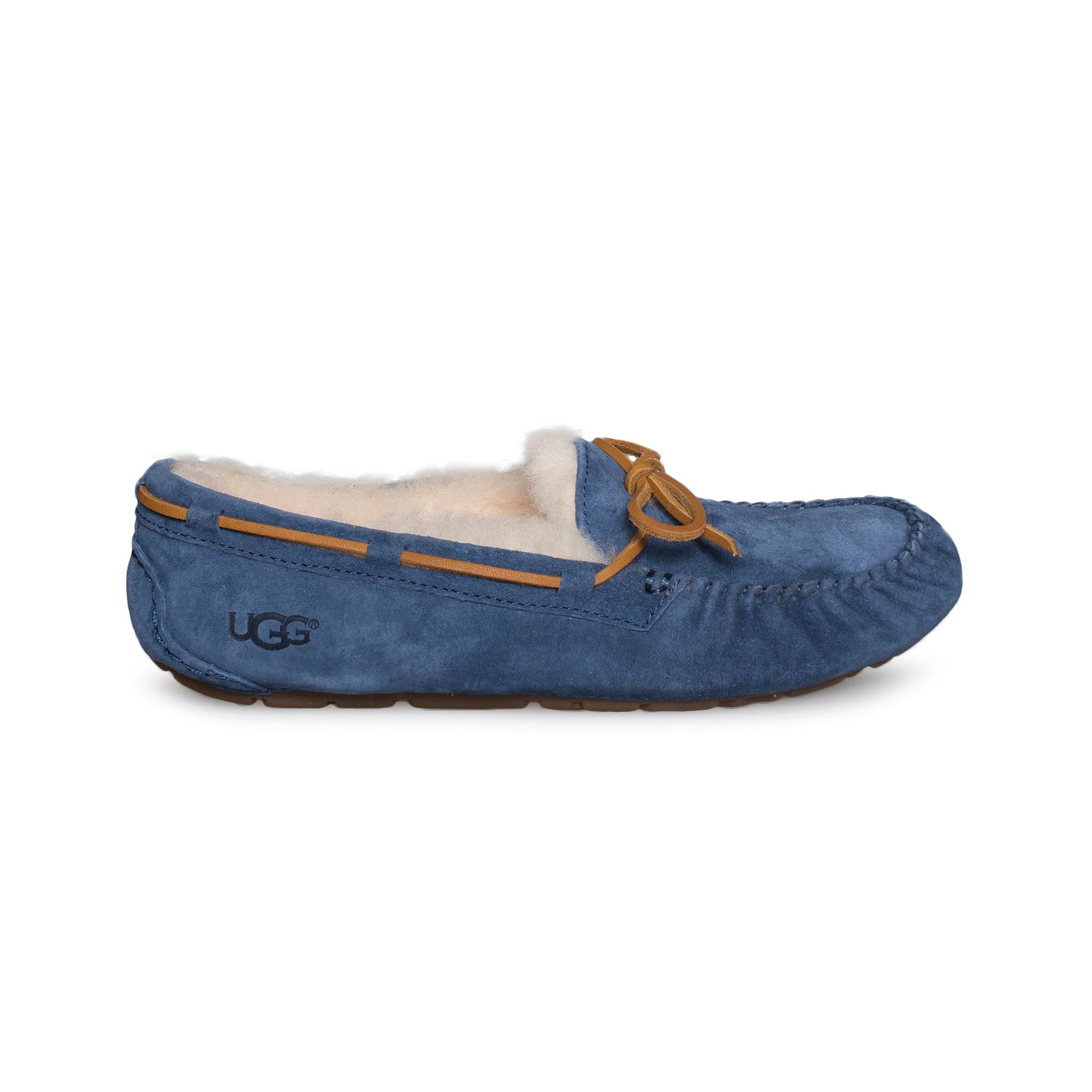 dark blue ugg slippers