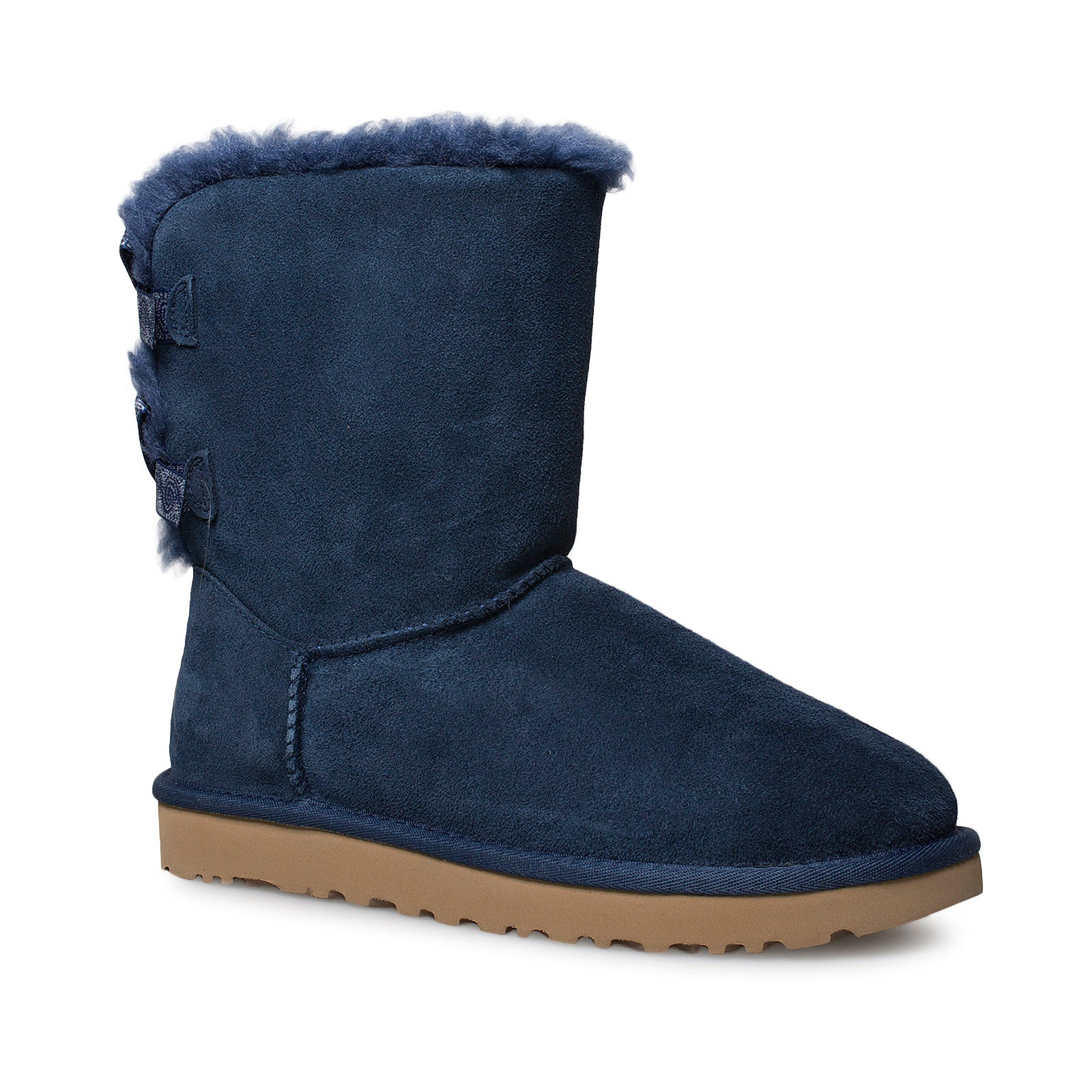 navy bailey bow ugg boots