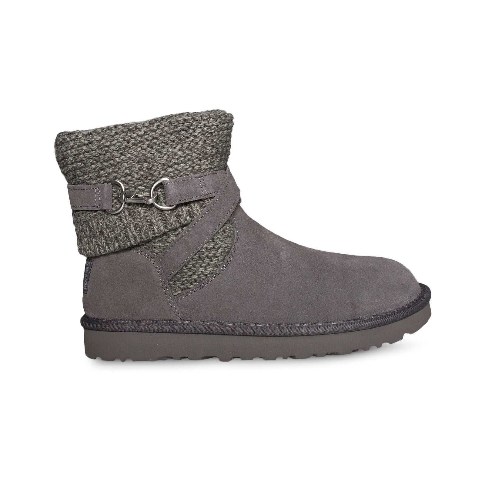 ugg purl strap boot charcoal
