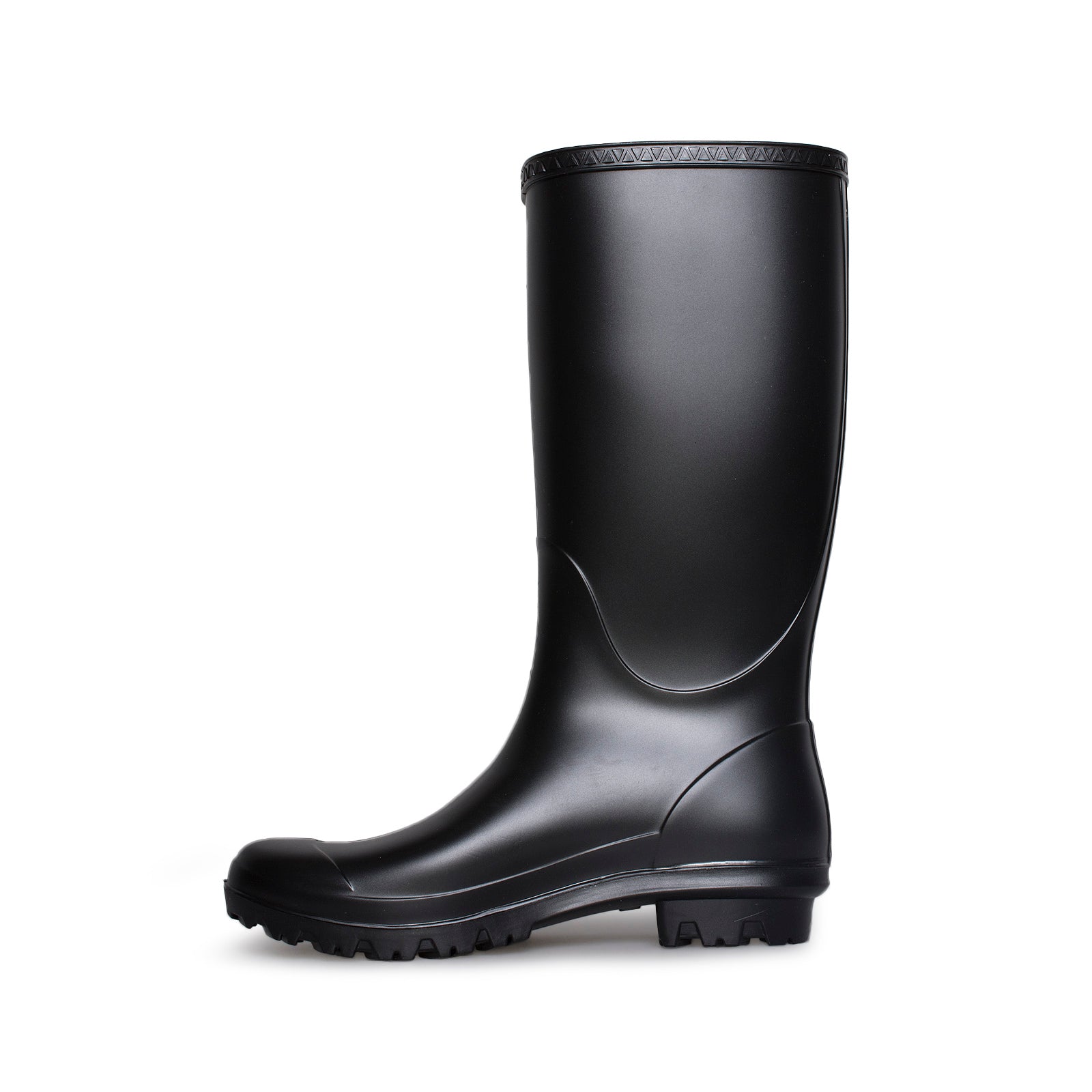 ugg matte black rain boots