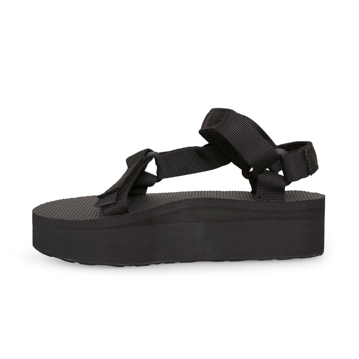 Teva Flatform Universal Black Sandals – MyCozyBoots