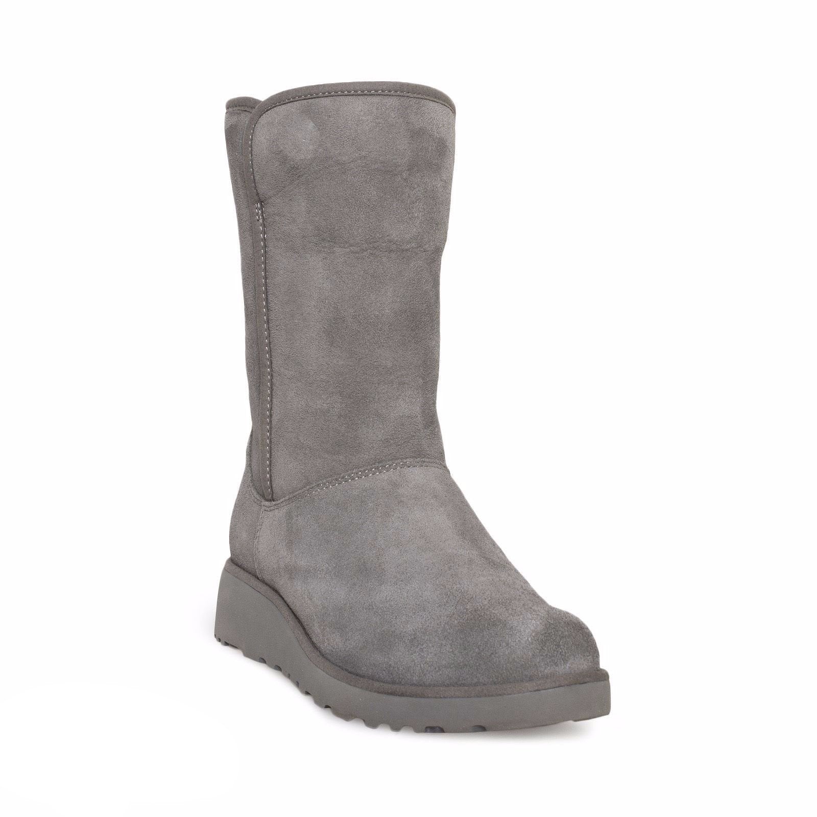 UGG Amie Grey Boots - MyCozyBoots