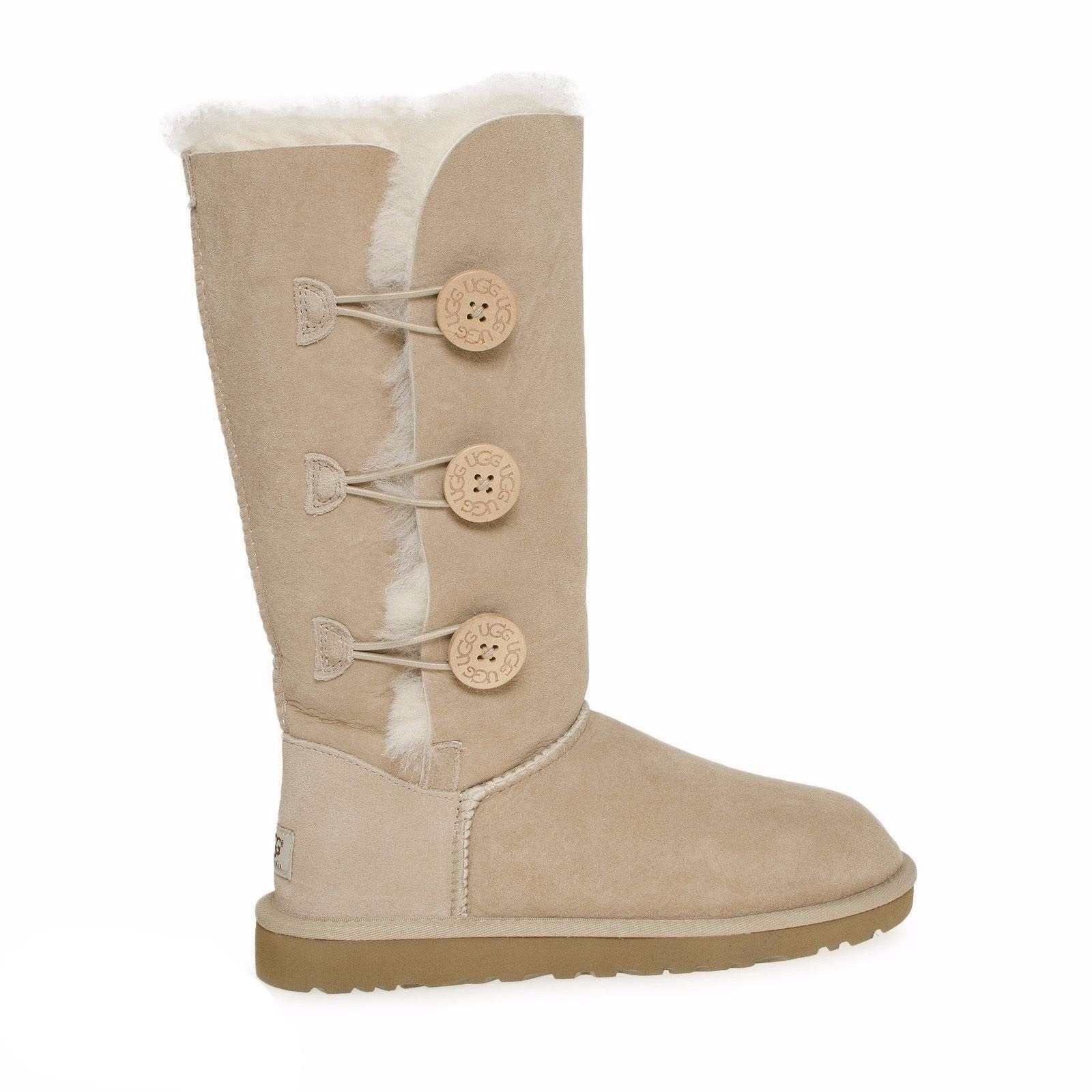 ugg bailey button triplet sand