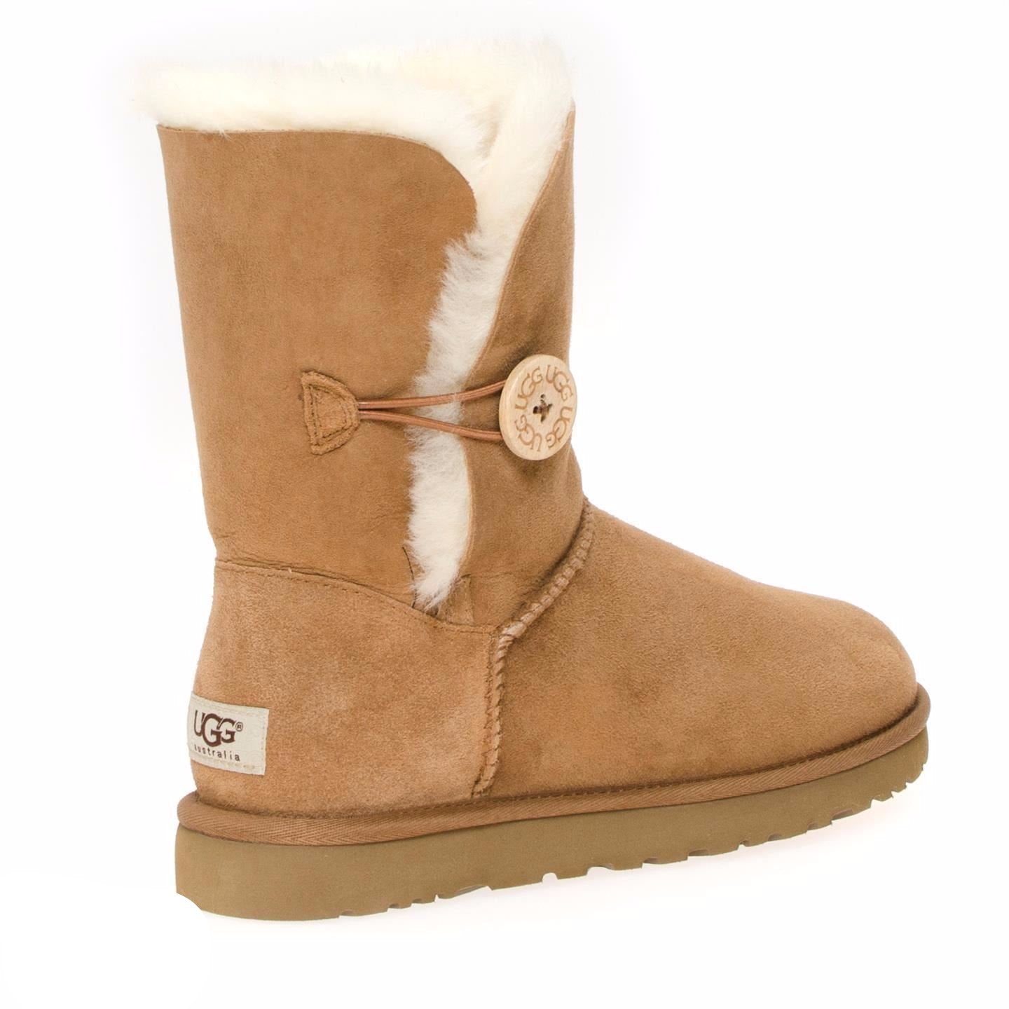 Ugg Bailey Button Chestnut Boots Mycozyboots