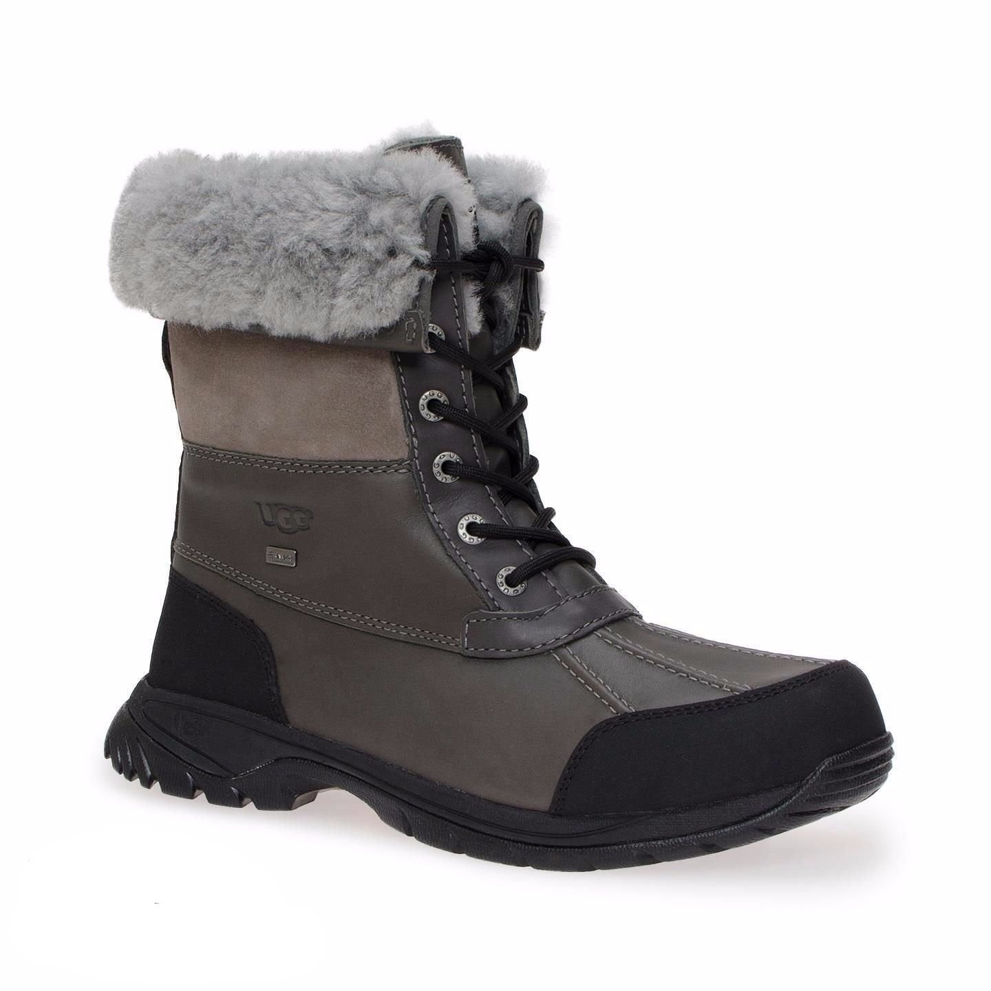 UGG Butte Metal Gray Boots - MyCozyBoots