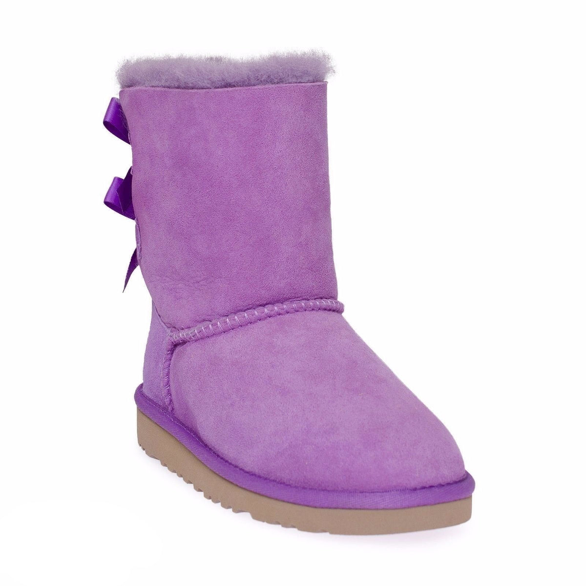 UGG Bailey Bow Electric Violet Boots – MyCozyBoots