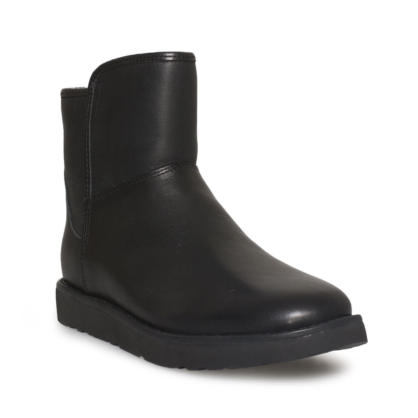 ugg abree mini leather black