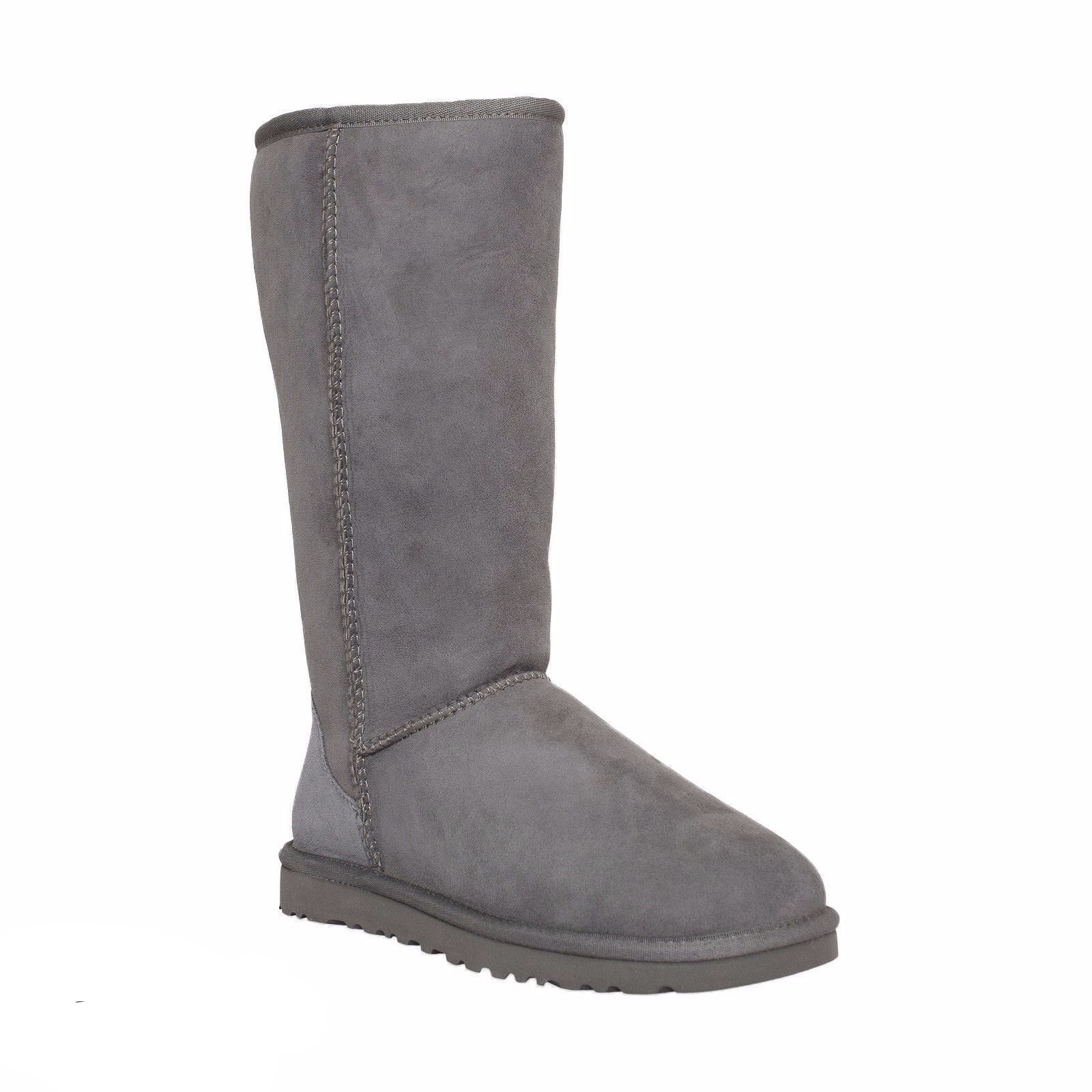 tall grey ugg boots