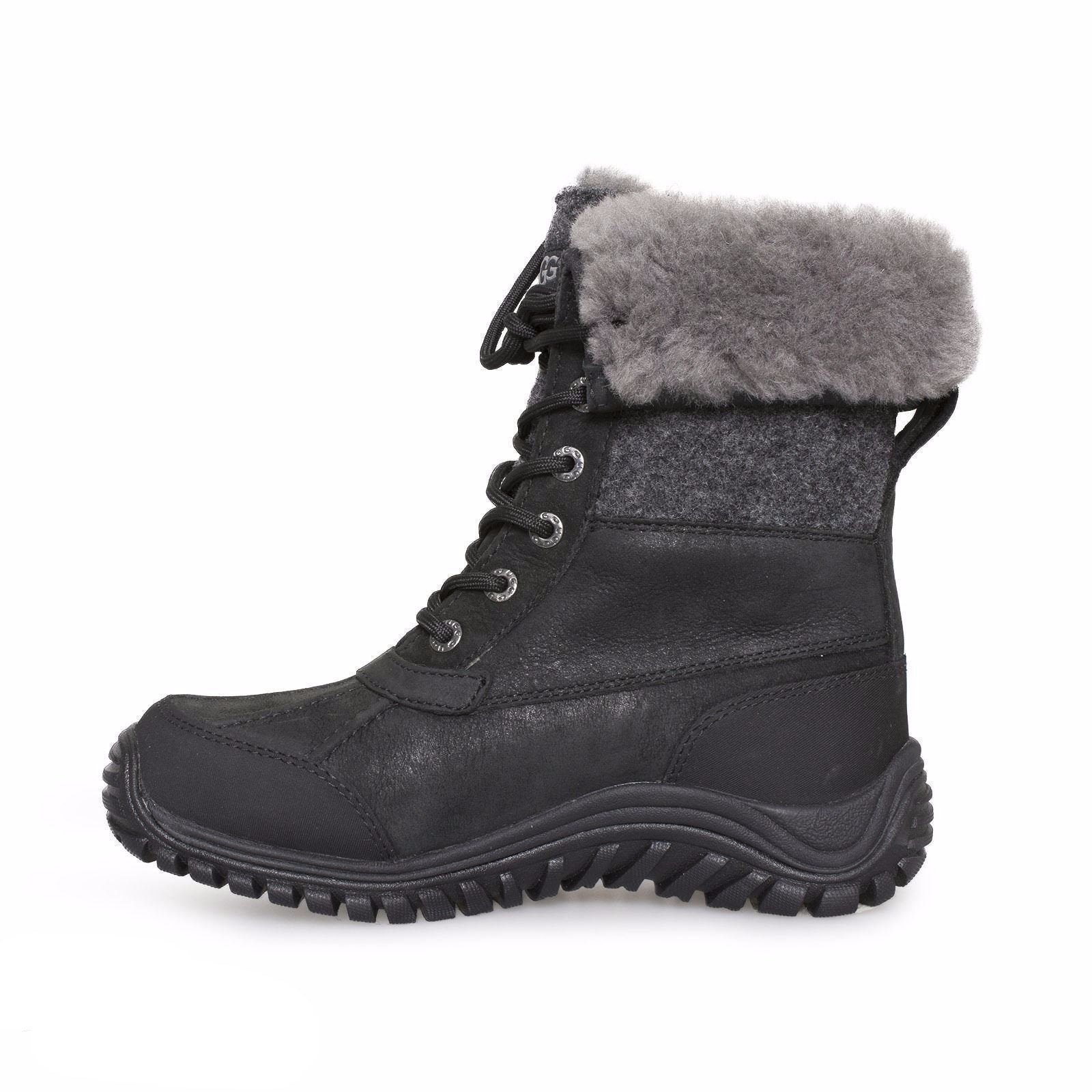 UGG Adirondack II Wool Black Boots – MyCozyBoots