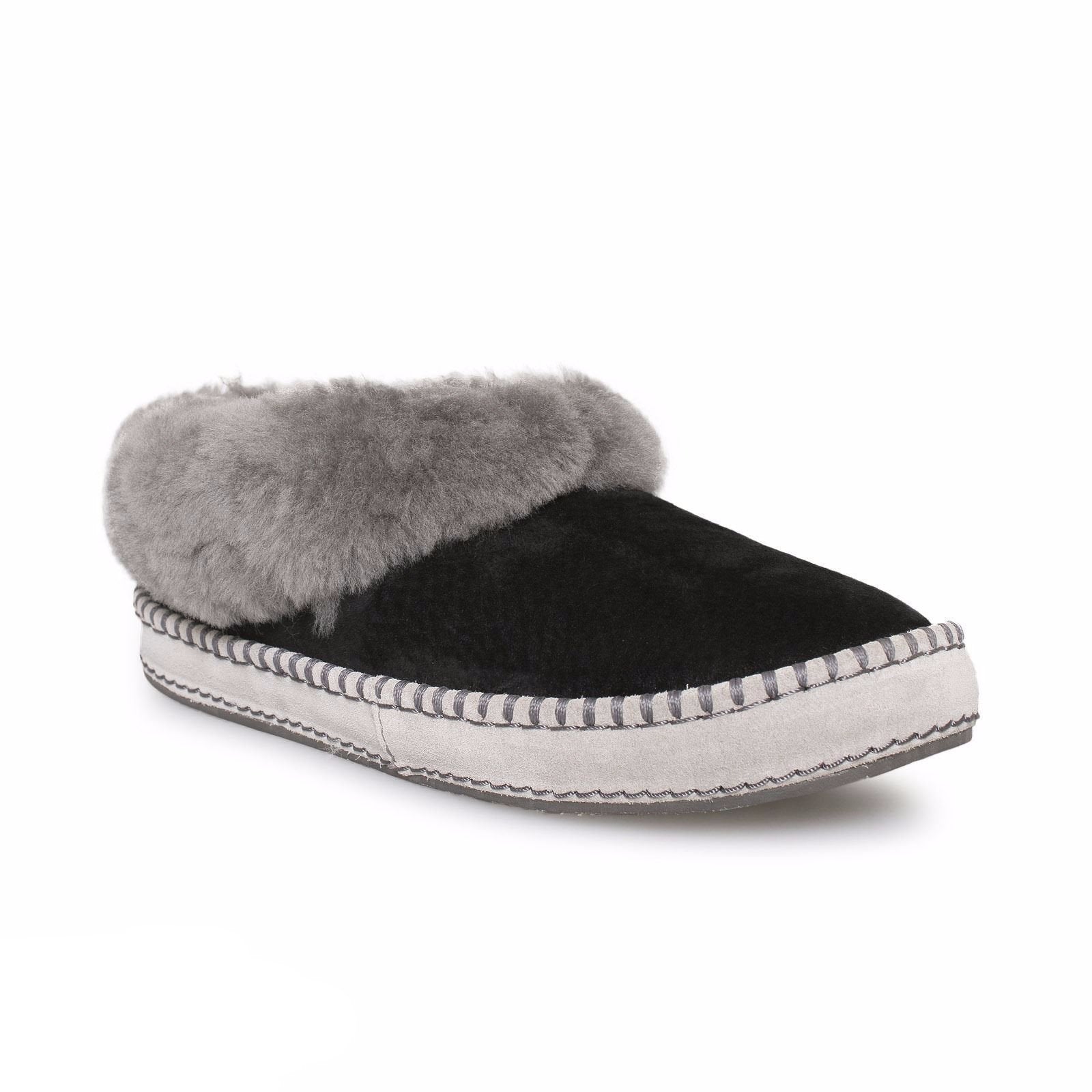 ugg wrin slippers black