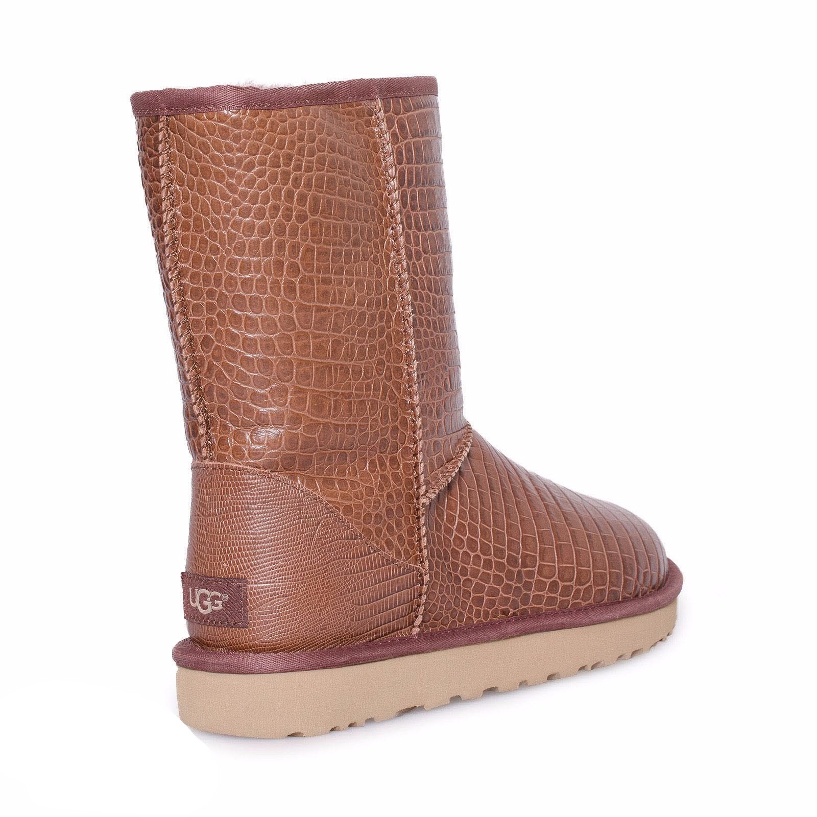 ugg classic short croco