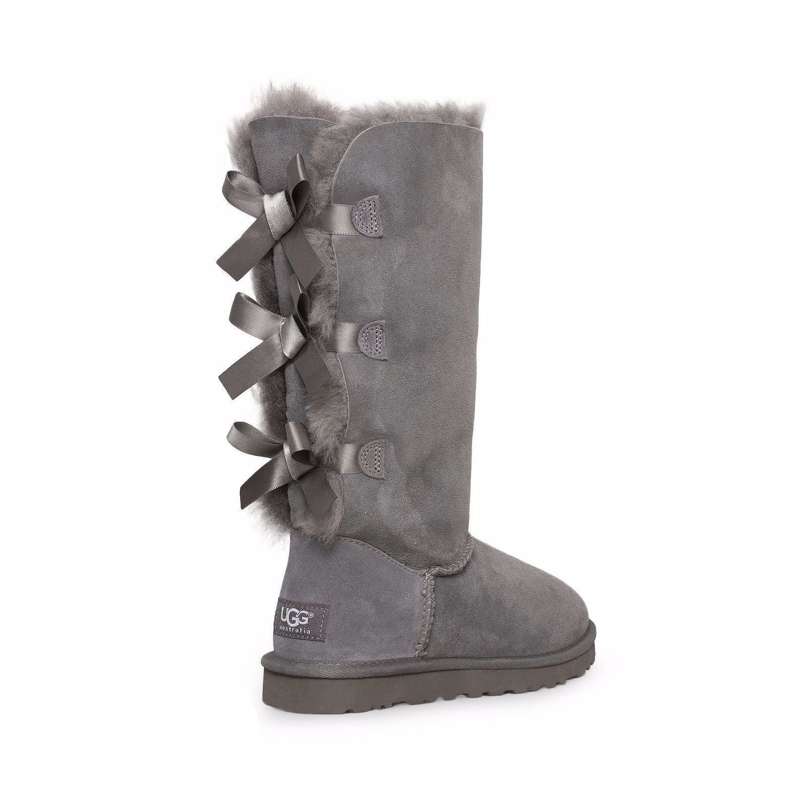 grey ugg tall boots