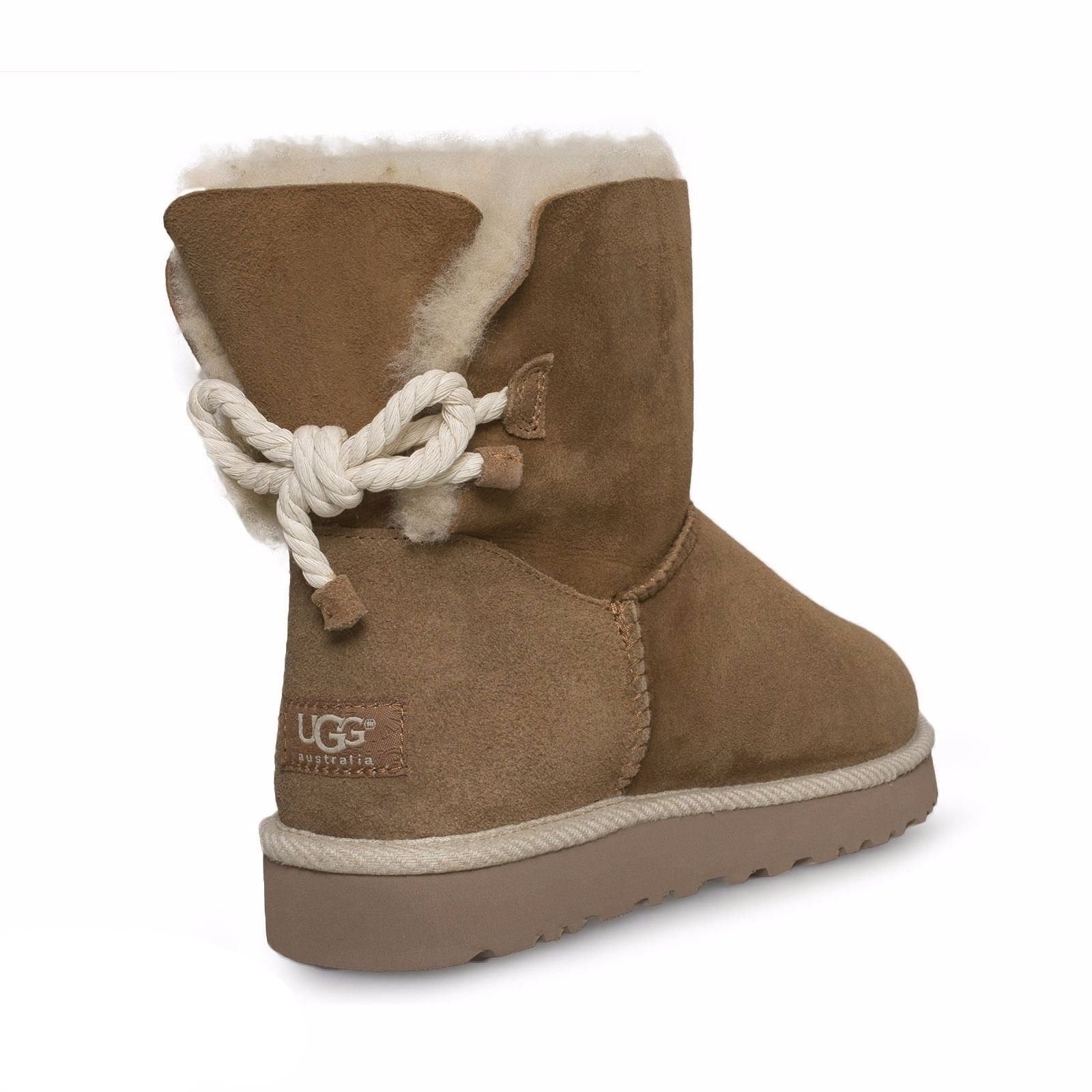 uggs with rope bow