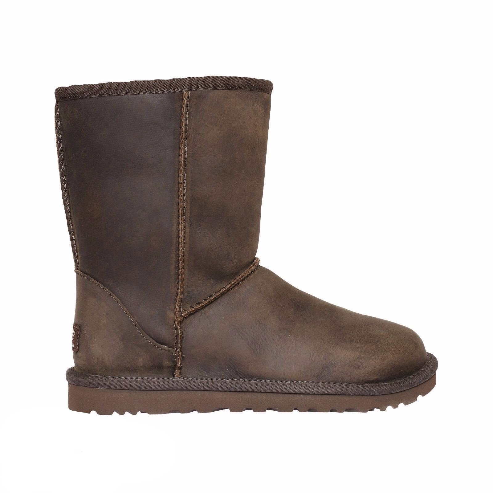 ugg brownstone leather boots